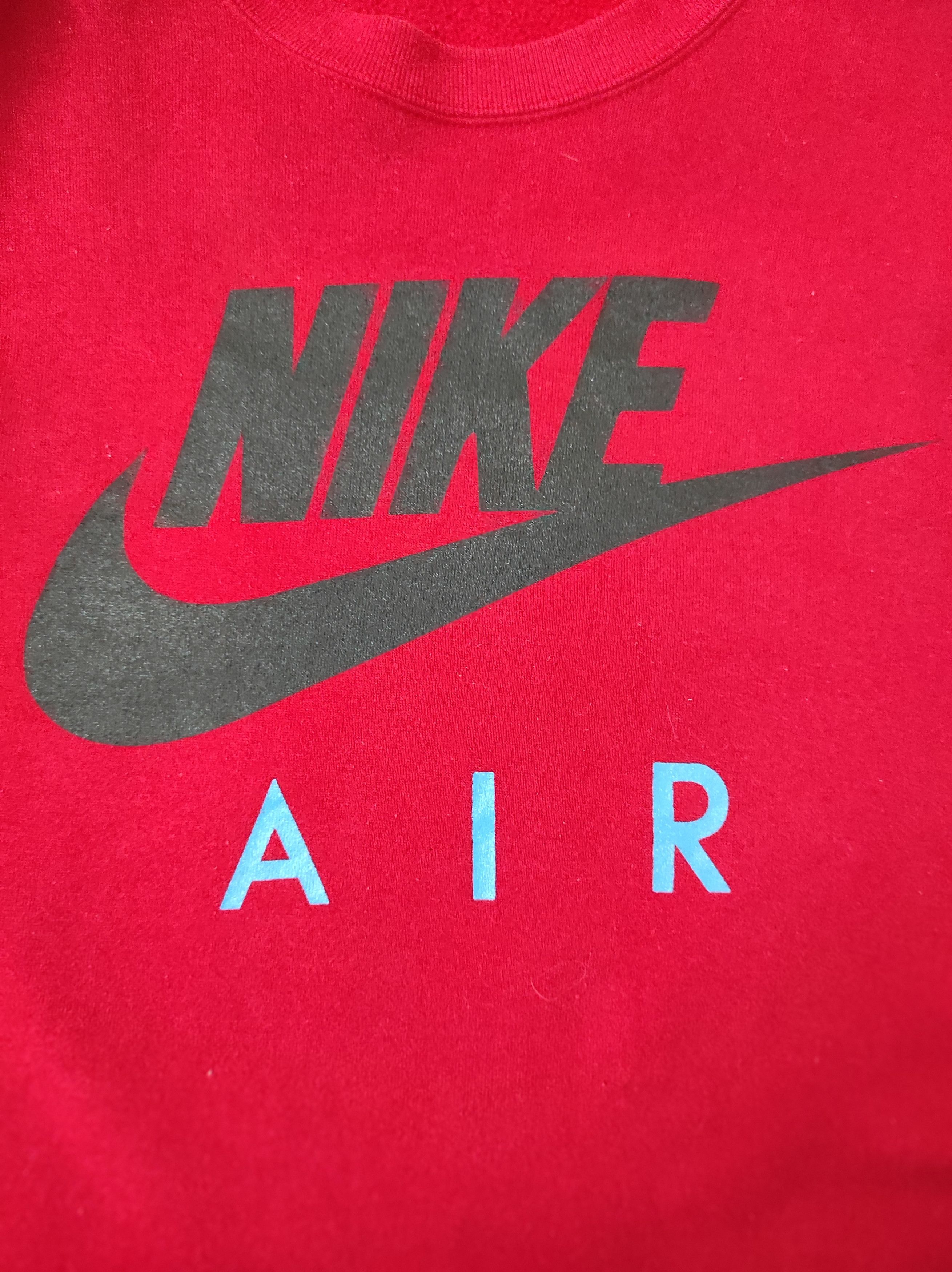 Nike Vintage Nike Air Big Swoosh Sweatshirt Made in USA Size US M / EU 48-50 / 2 - 5 Thumbnail