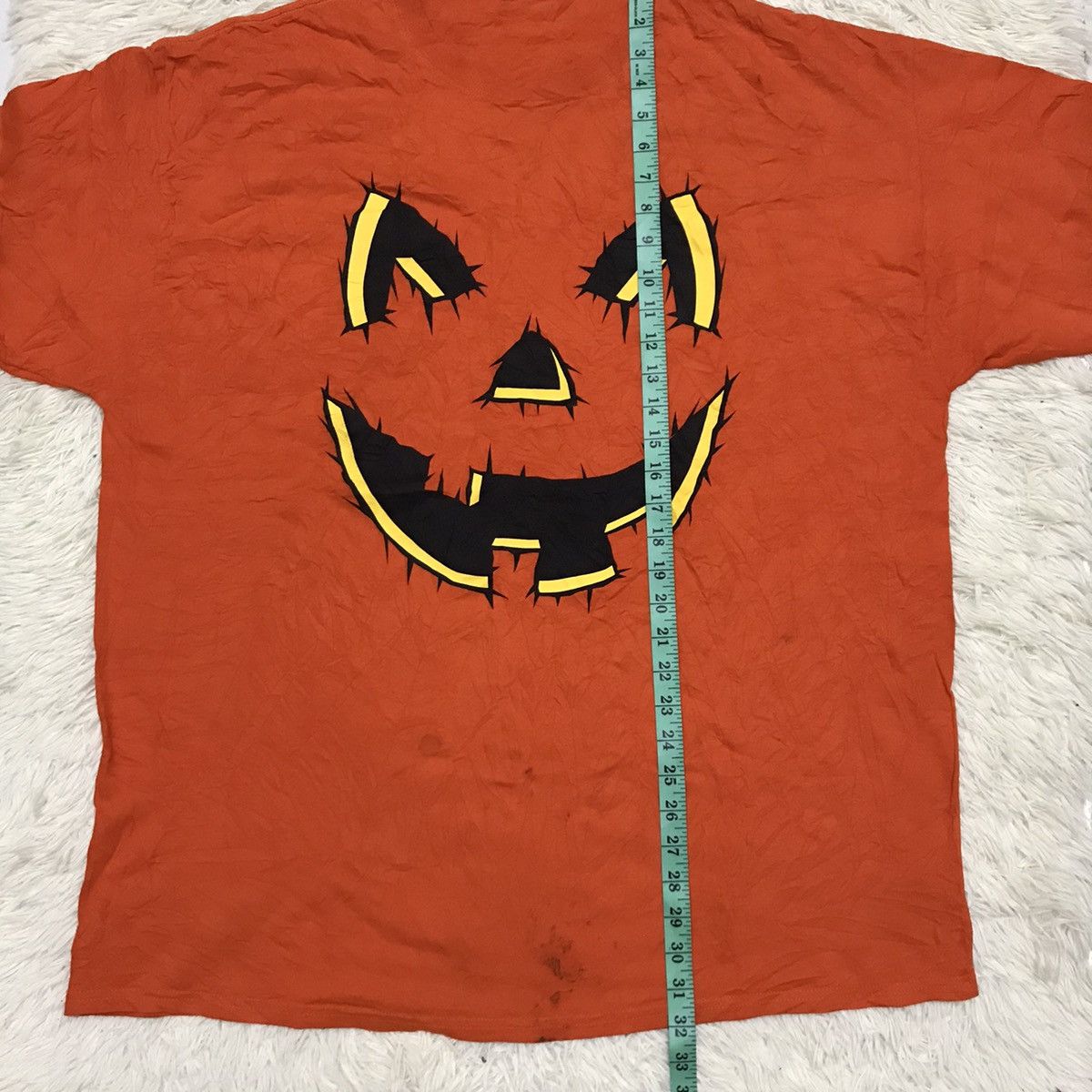 Japanese Brand VINTAGE HALLOWEN biglogo TSHIRT Size US XXL / EU 58 / 5 - 10 Thumbnail