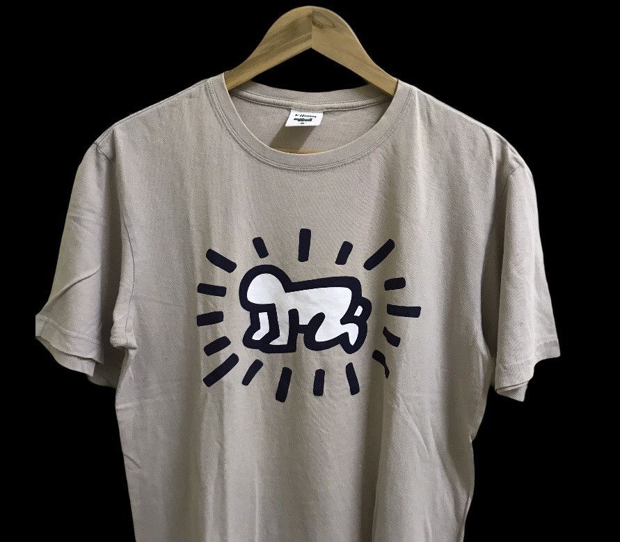 Keith Haring Vintage KEITH HARING Tshirt Size US M / EU 48-50 / 2 - 2 Thumbnail