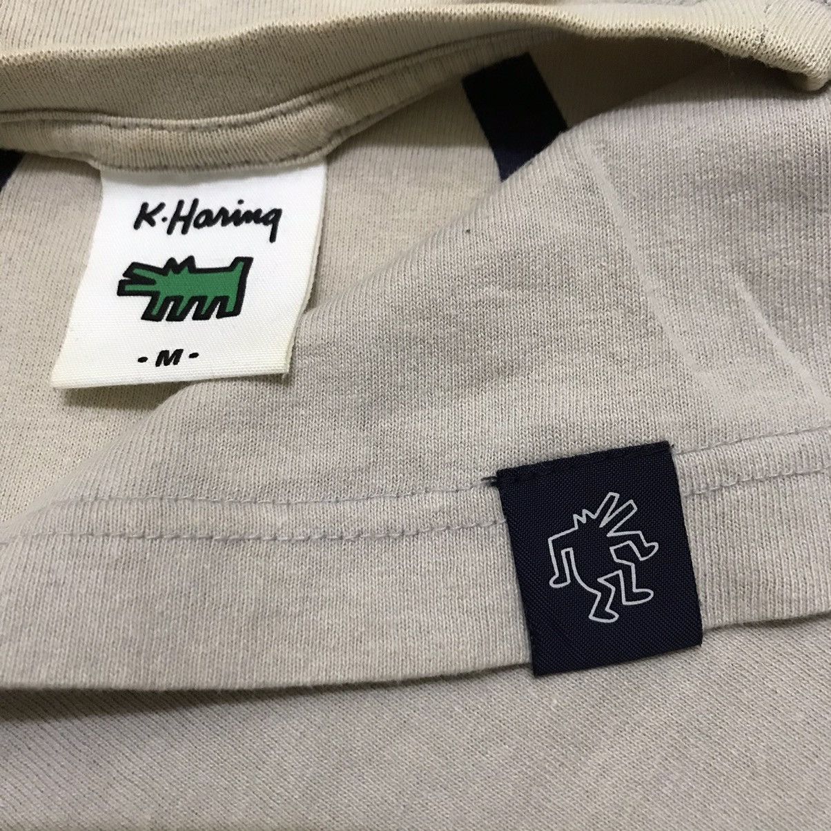 Keith Haring Vintage KEITH HARING Tshirt Size US M / EU 48-50 / 2 - 9 Thumbnail