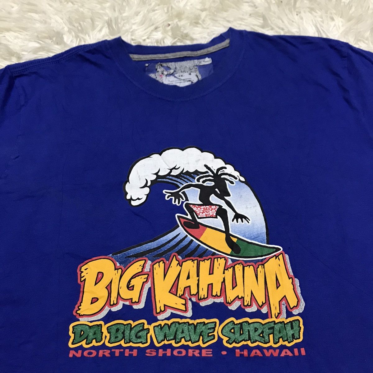 Japanese Brand Big kahuna rasta north shore,hawaii shirt Size US XL / EU 56 / 4 - 8 Thumbnail