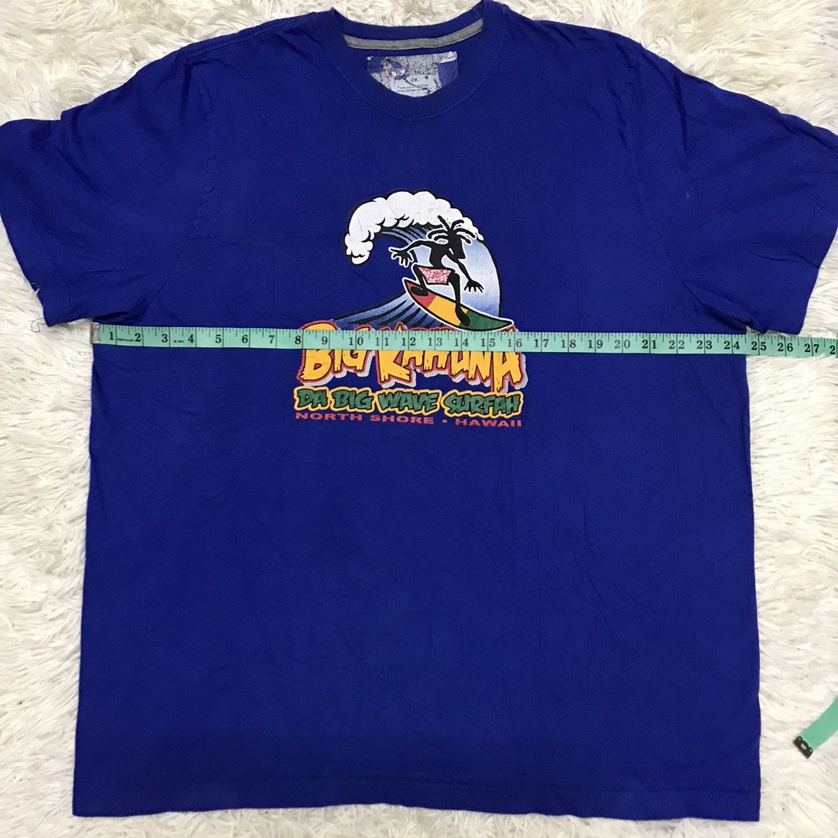 Japanese Brand Big kahuna rasta north shore,hawaii shirt Size US XL / EU 56 / 4 - 10 Thumbnail
