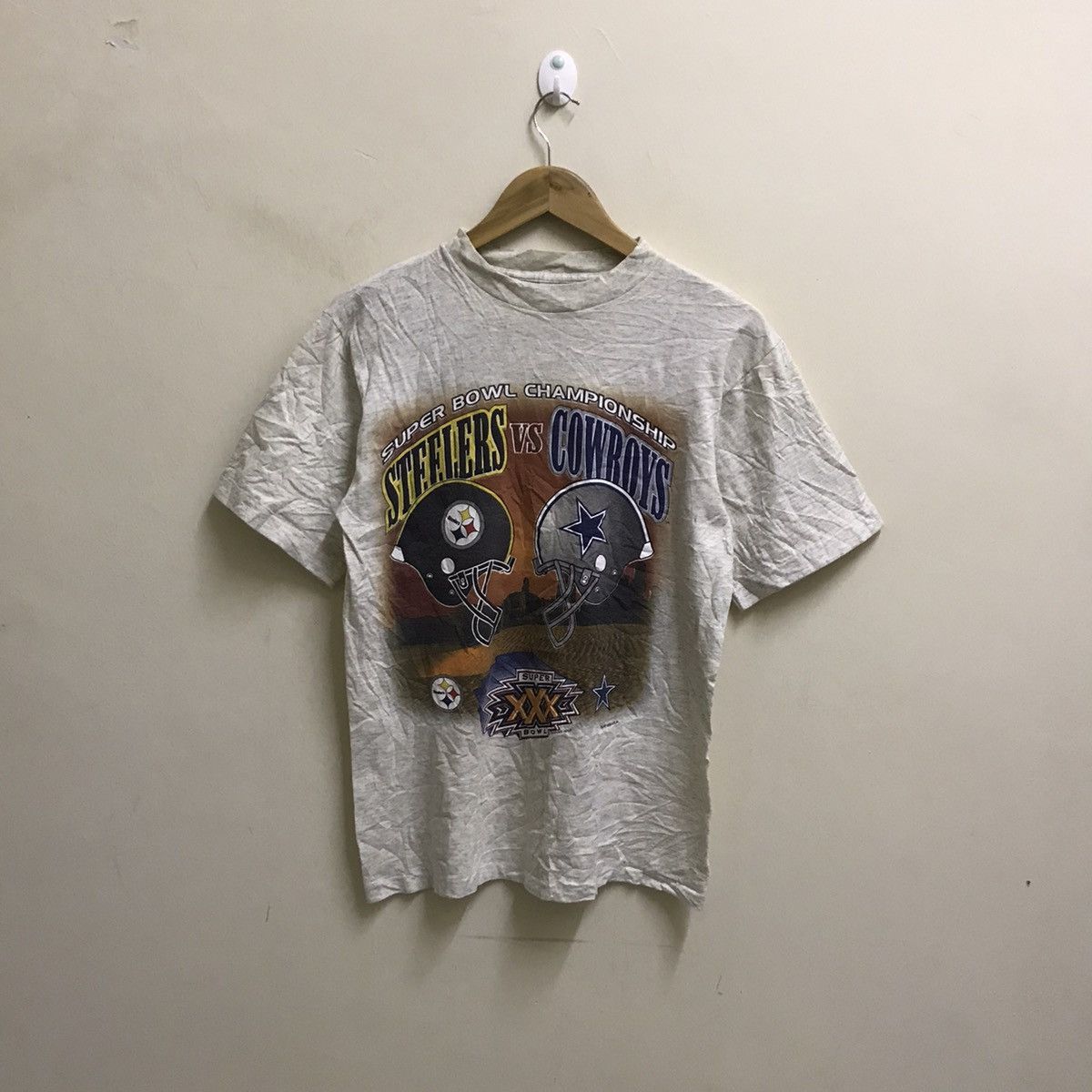 NFL Vintage 90s Super Bowl XXX championship Tshirt Size US S / EU 44-46 / 1 - 6 Thumbnail