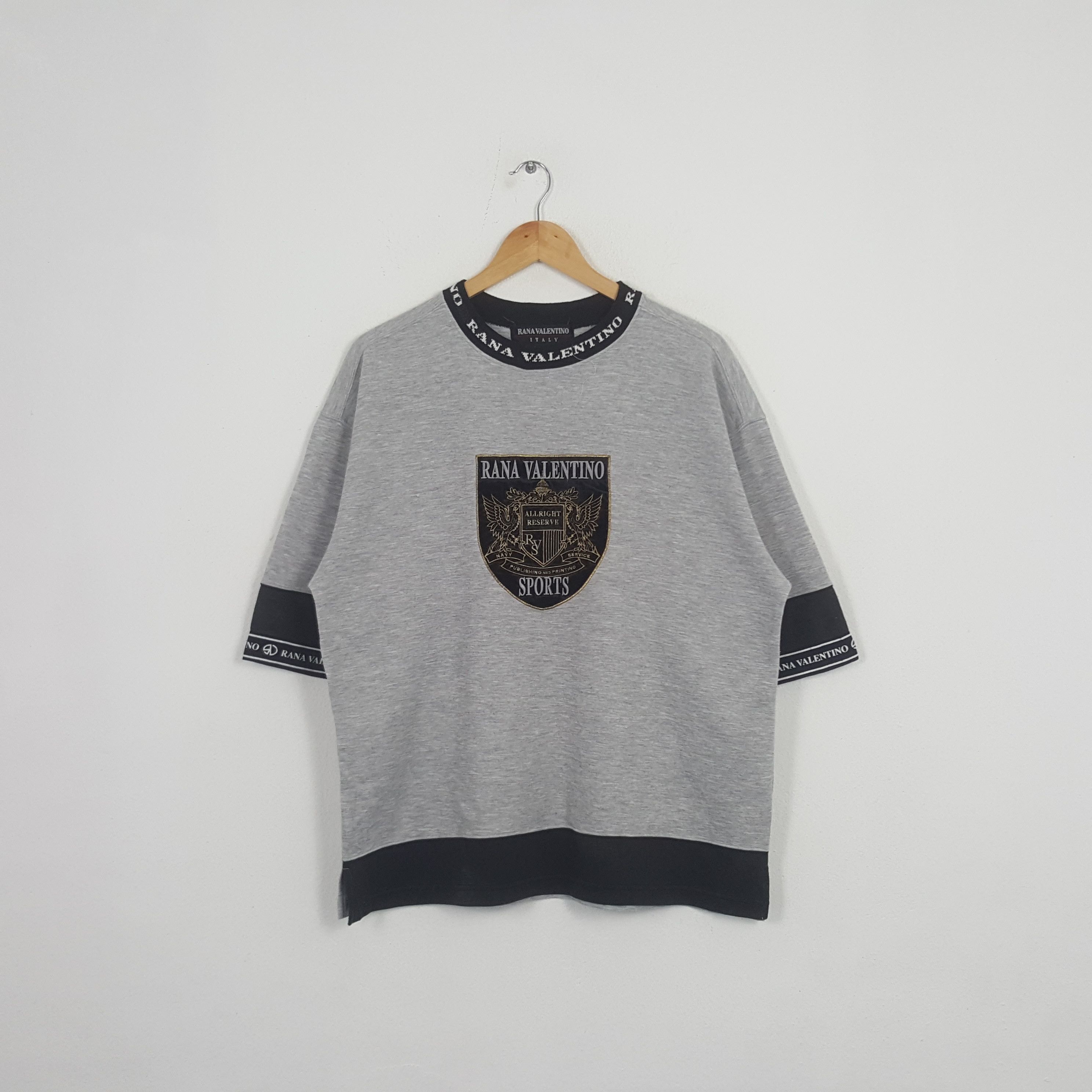 Vintage Rana Valentino Sports Italian Designer Tshirt