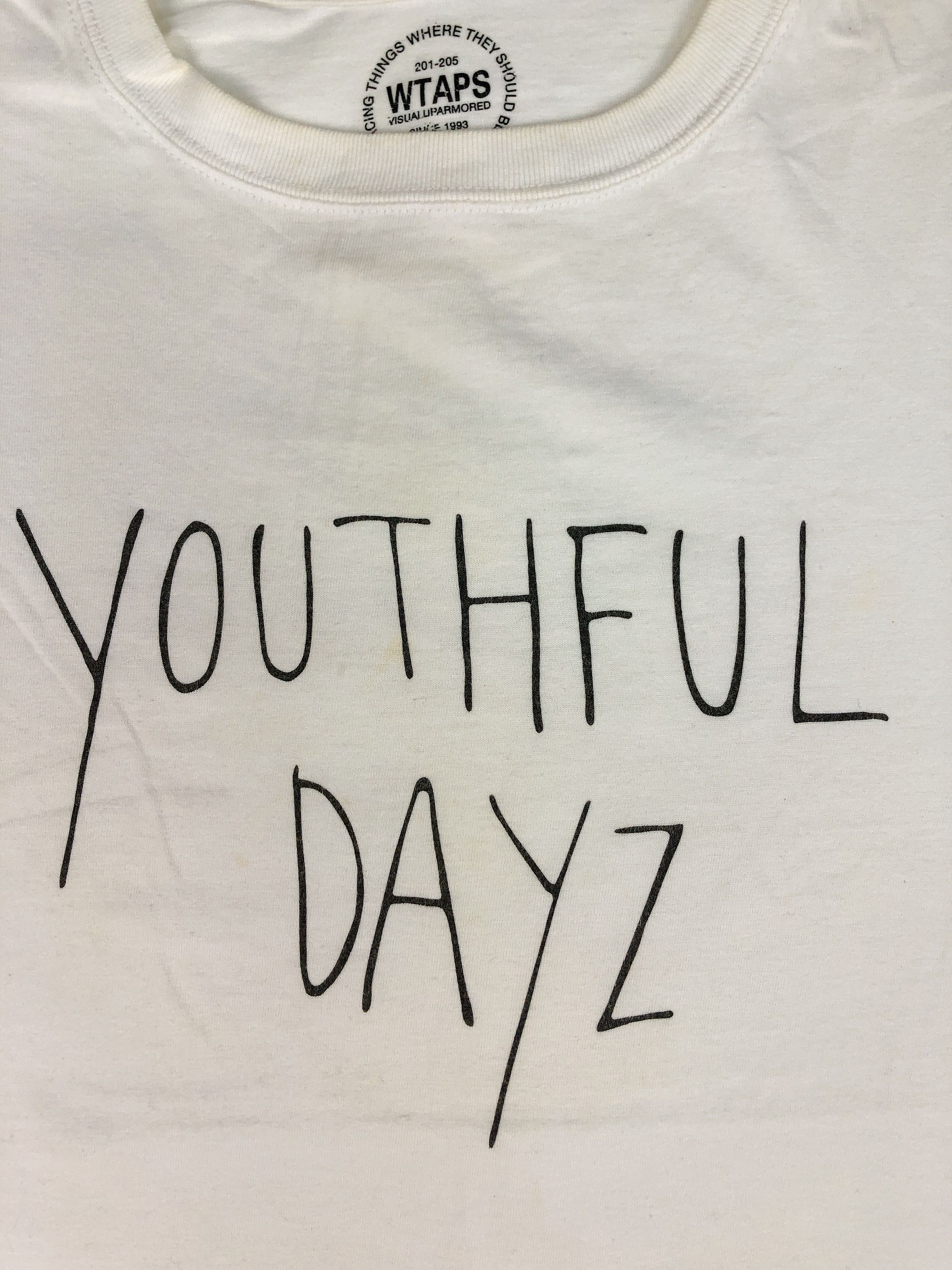 Japanese Brand × Wtaps WTAPS YOUTHFUL DAYZ TEE Size US M / EU 48-50 / 2 - 2 Thumbnail