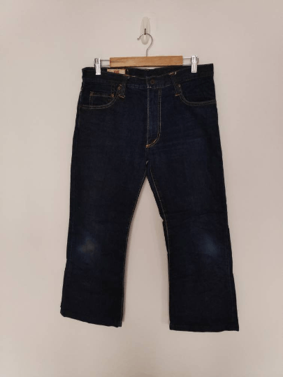 Vintage 70s 80s Brand Dark Blue Jeans Sears Roebucks