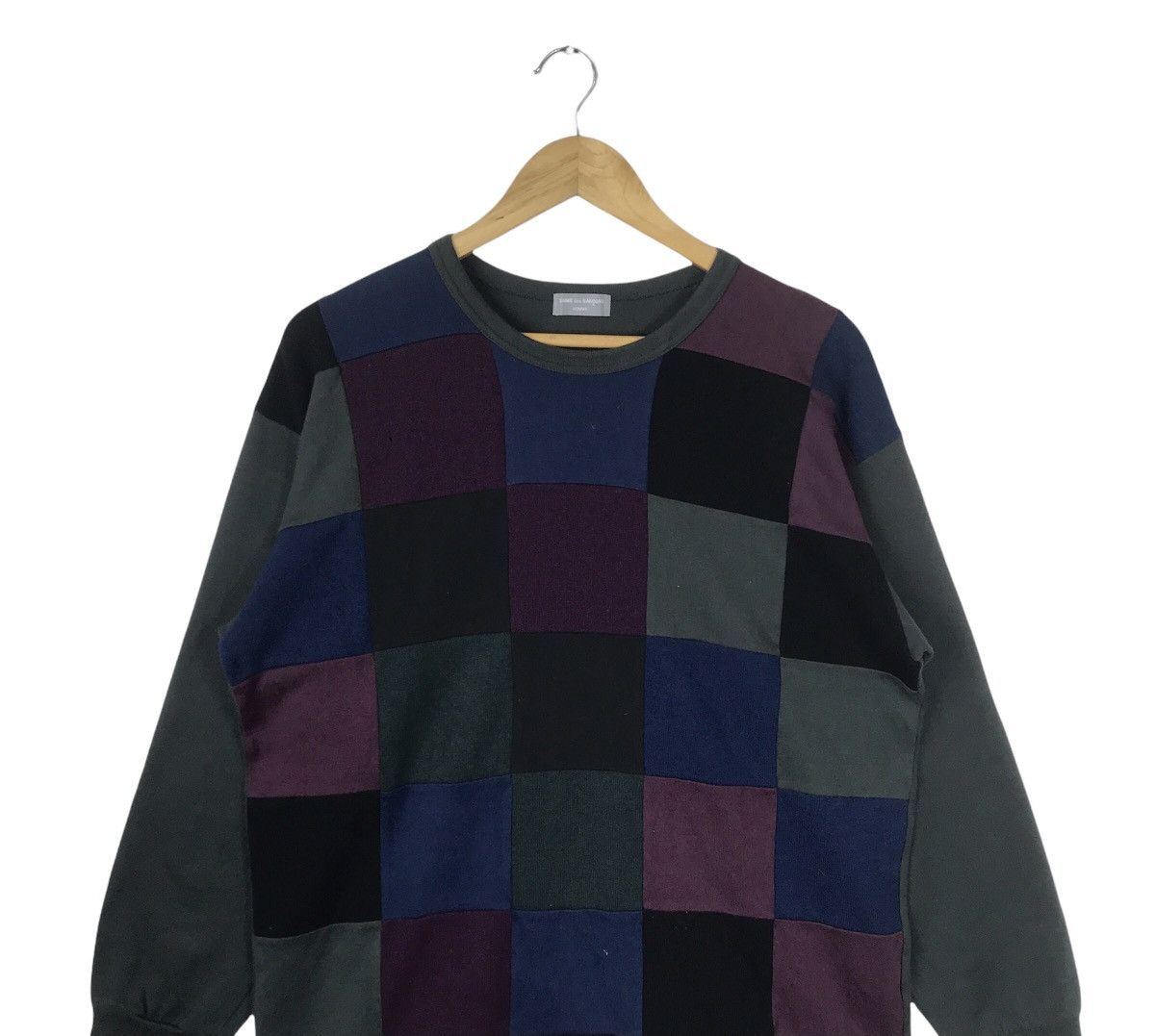 Comme des Garcons Vintage AD1997 Comme Des Garcons Homme Patchwork Jumper Size US L / EU 52-54 / 3 - 2 Thumbnail