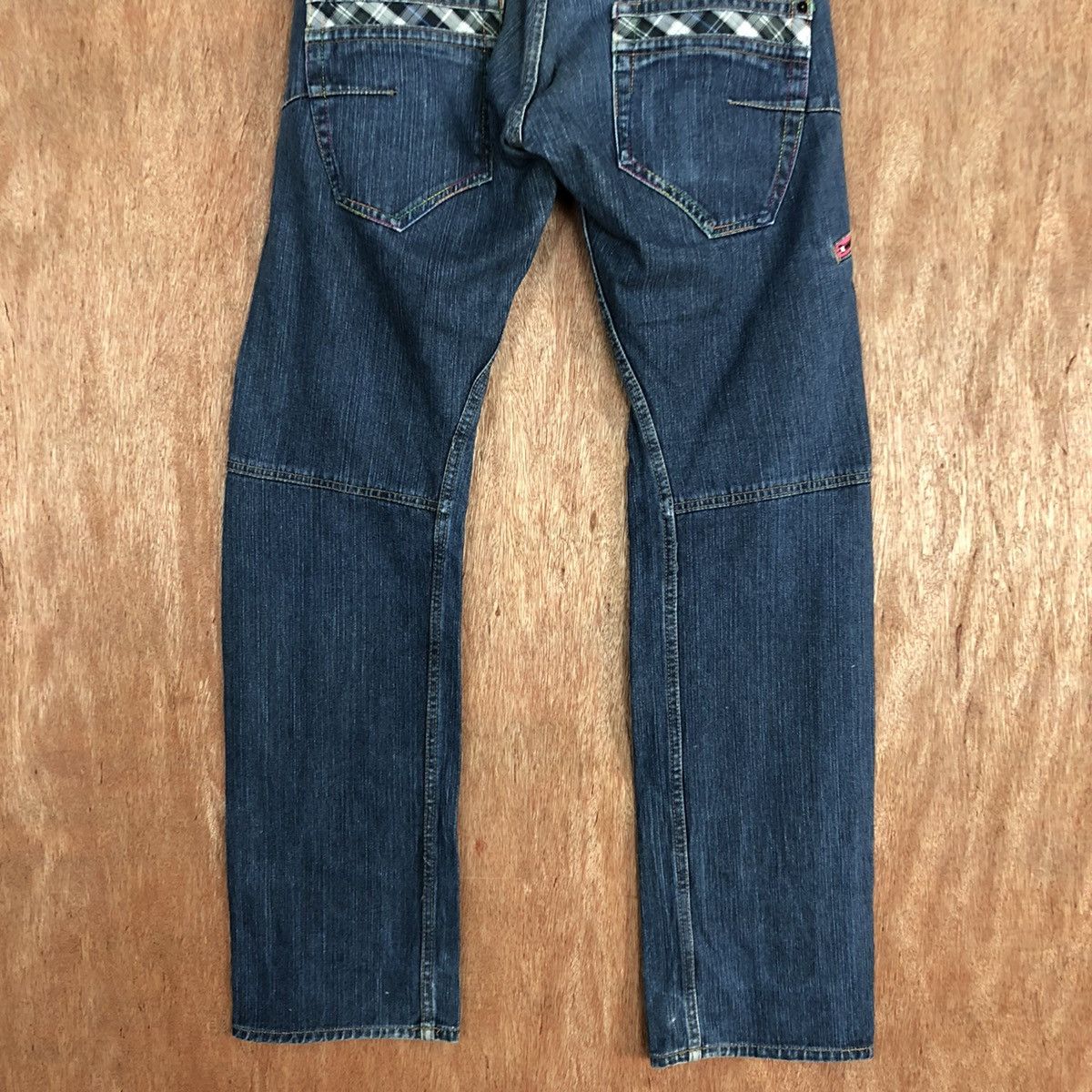 Japanese Brand DL Double waist Dominate Handcrafted Blue Denim Pants #c623 Size US 30 / EU 46 - 10 Thumbnail