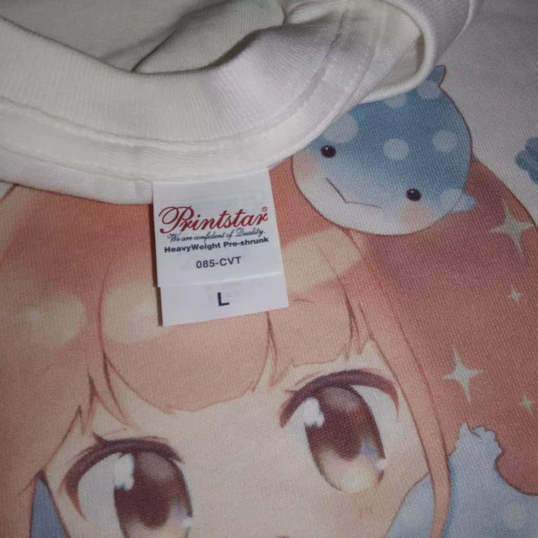 Japanese Brand Waifu x Jinbesan Anime Kawaii tshirt NEW unworn Size US L / EU 52-54 / 3 - 3 Thumbnail