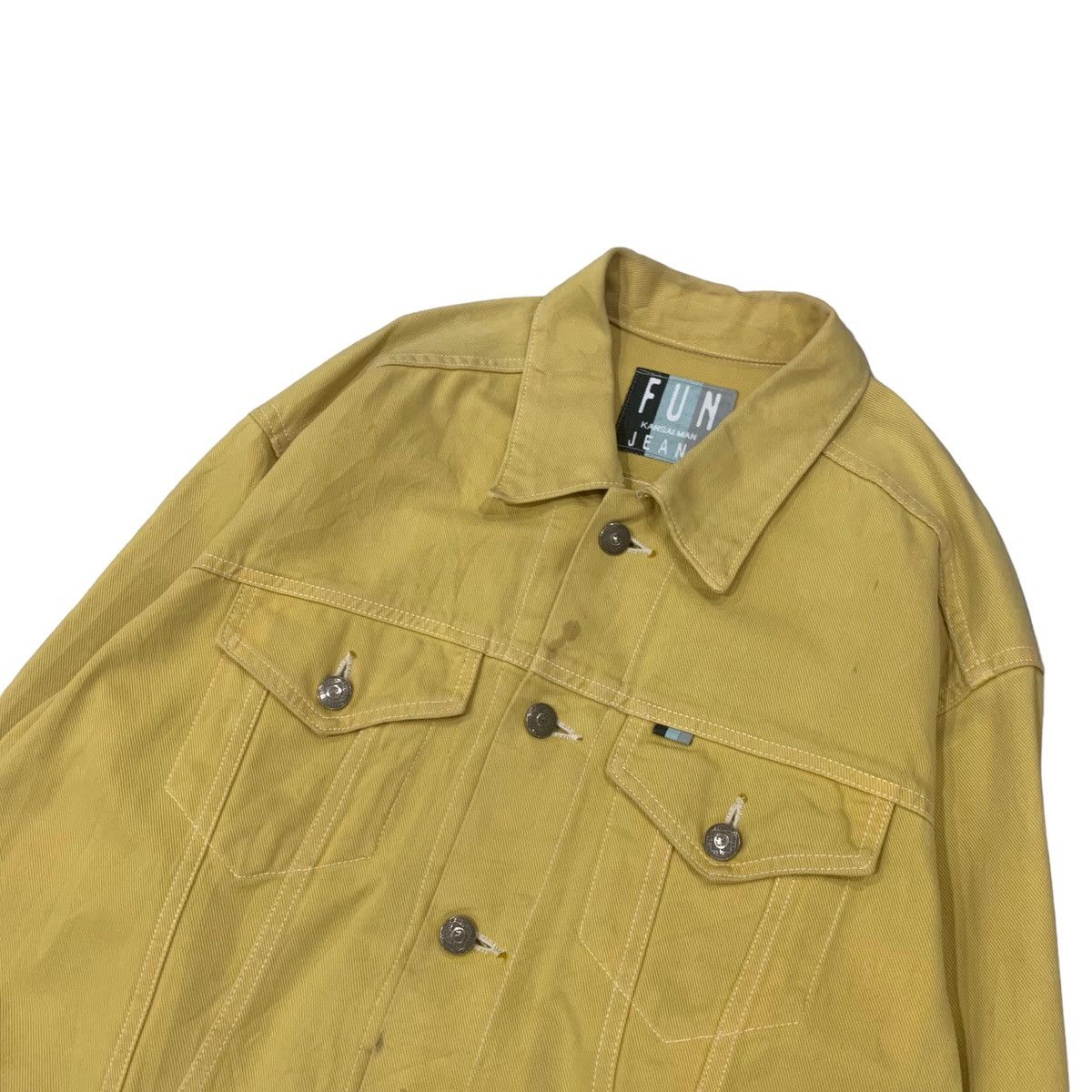 Kansai Yamamoto Kansai Man Jeans Trucker Jacket Size US S / EU 44-46 / 1 - 4 Thumbnail