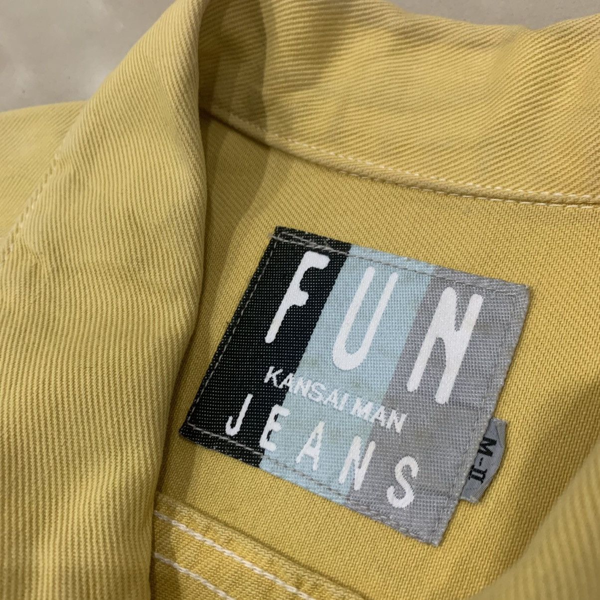 Kansai Yamamoto Kansai Man Jeans Trucker Jacket Size US S / EU 44-46 / 1 - 6 Thumbnail