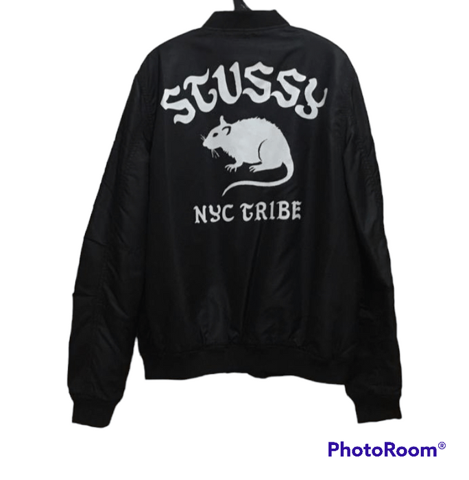 Stussy Vintage Rare Stussy Tribe NYC Rats Jacket | Grailed