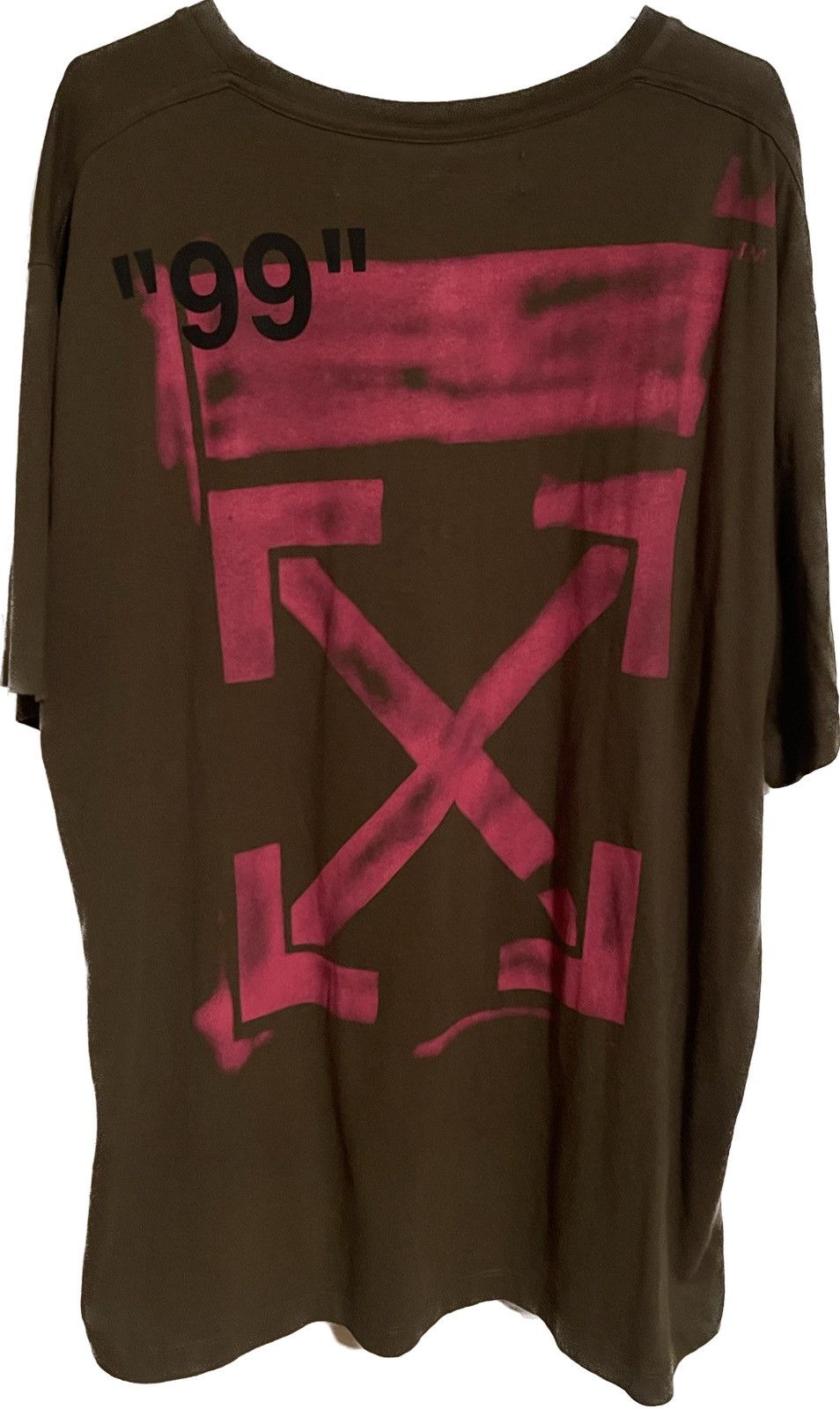Off White Impressionism oversized tee