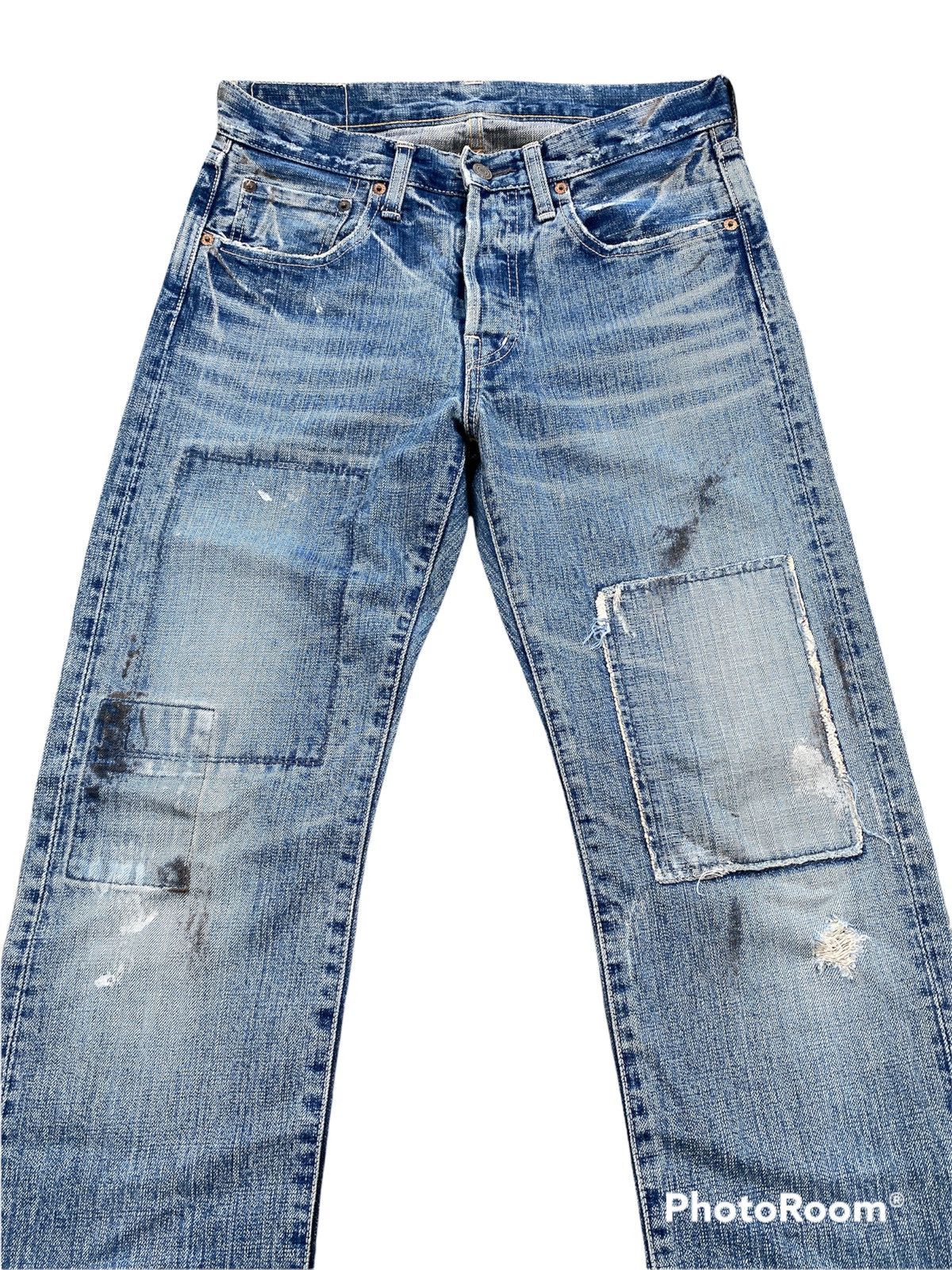Hysteric Glamour × Spellbound × Tornado Mart SPELLBOUND JAPAN PATCH LIKE KAPITAL DESIGNER Size US 29 - 4 Thumbnail