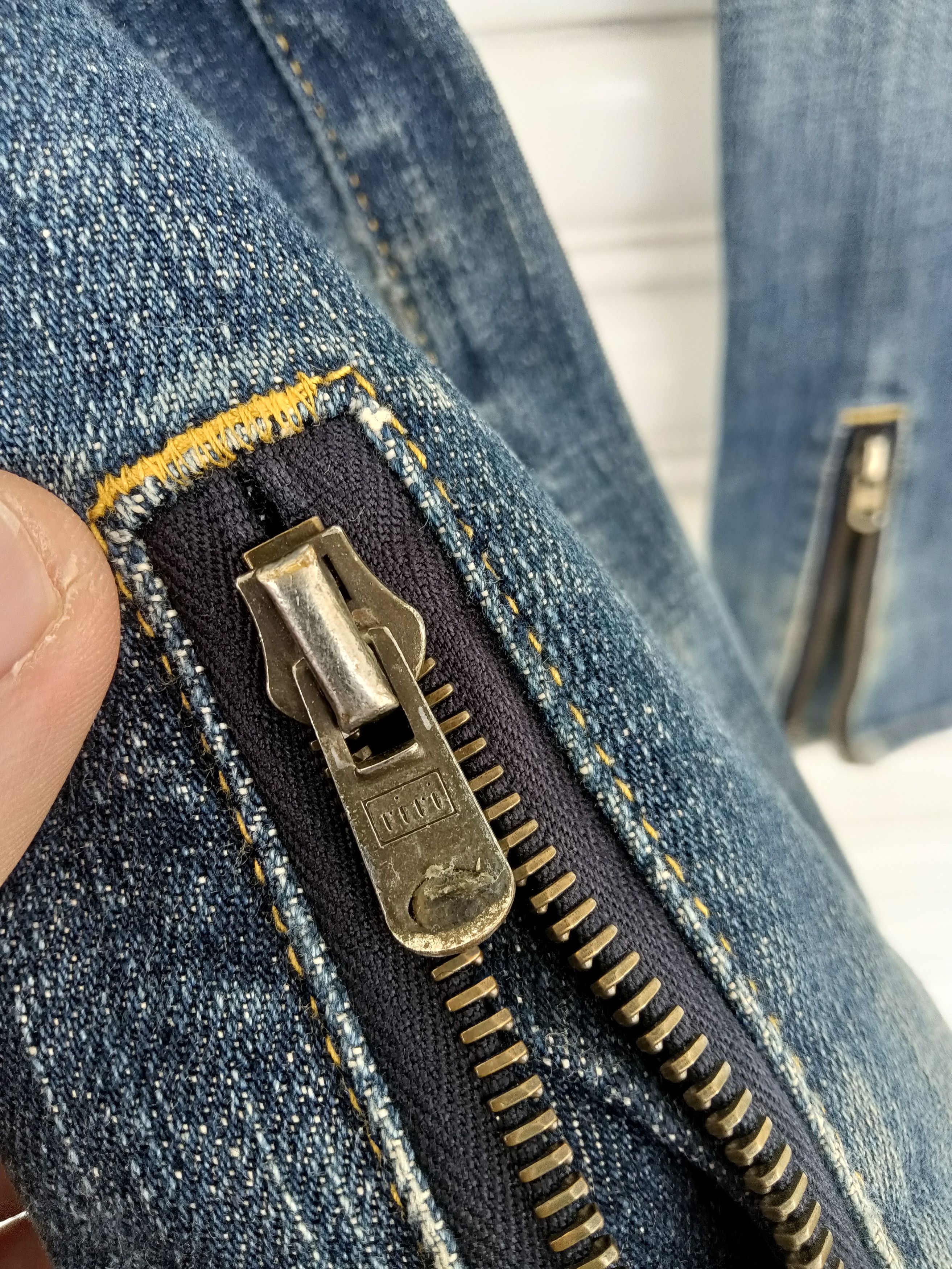 semanticdesign Rico Riri Zippers Washed Blue Size US 32 / EU 48 - 8 Thumbnail