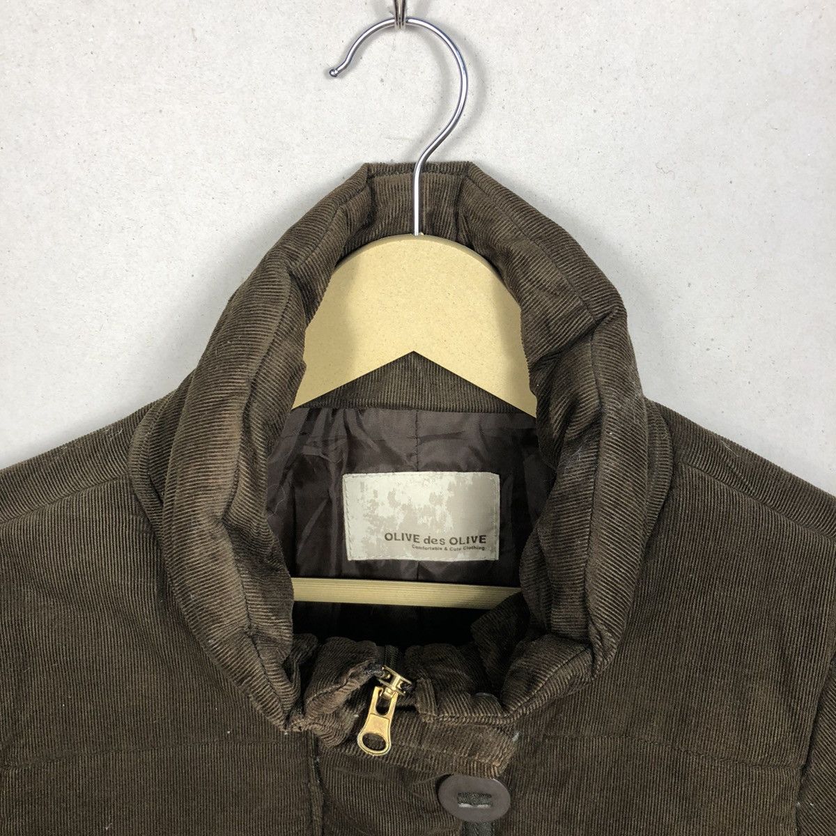 Designer × Olive Vintage OLIVE des OLIVE Bomber Puffer Jacket Size US S / EU 44-46 / 1 - 7 Thumbnail