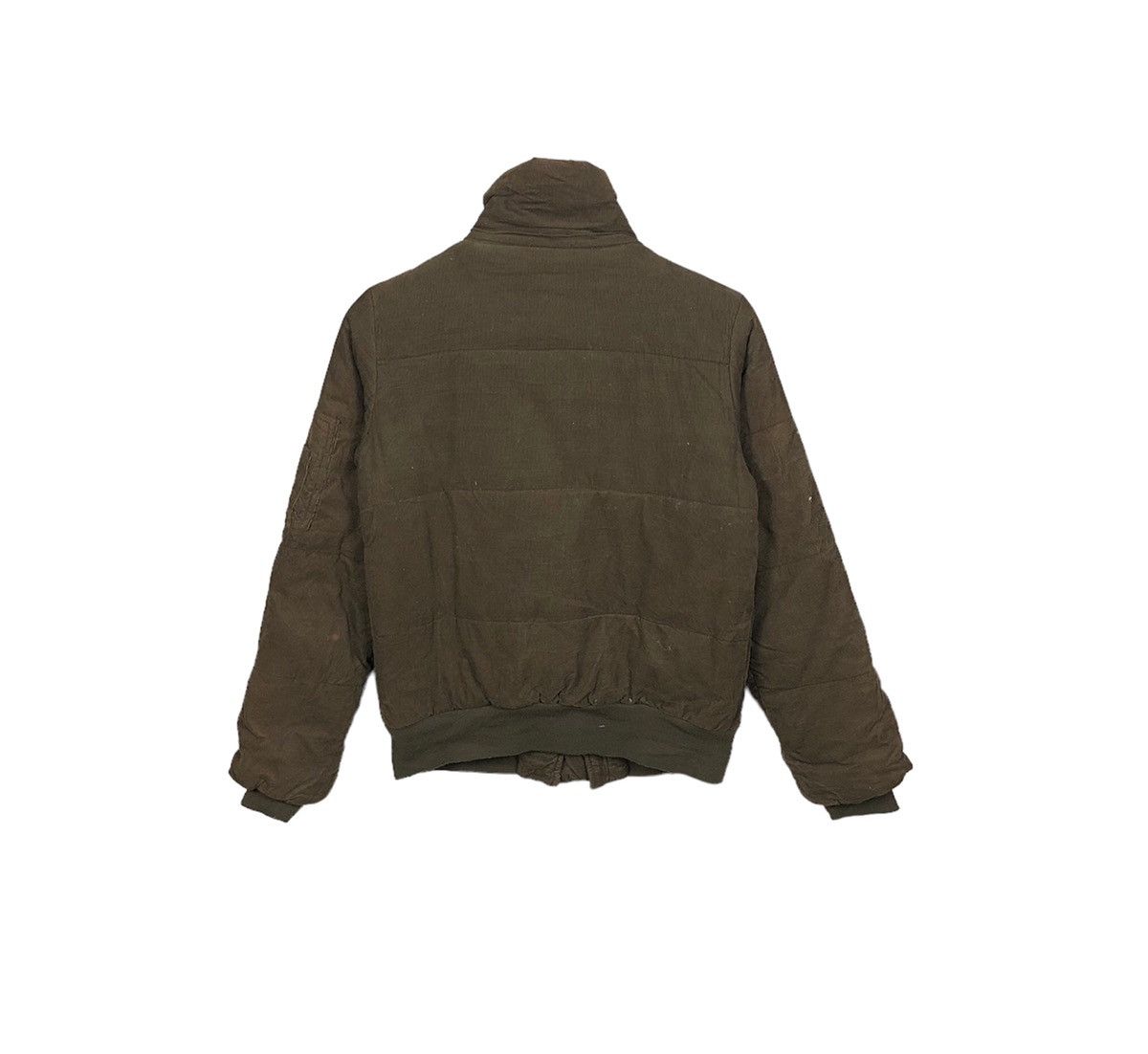 Designer × Olive Vintage OLIVE des OLIVE Bomber Puffer Jacket Size US S / EU 44-46 / 1 - 2 Thumbnail