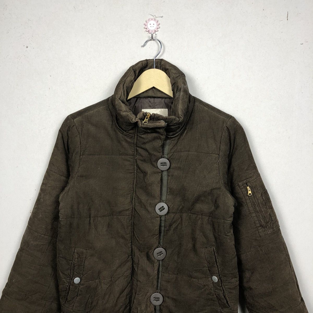 Designer × Olive Vintage OLIVE des OLIVE Bomber Puffer Jacket Size US S / EU 44-46 / 1 - 3 Thumbnail