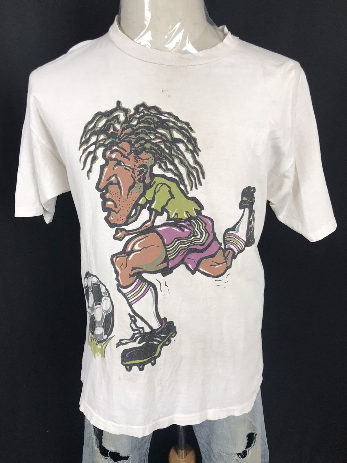 Adidas × Bob Marley Vintage 90's Bob Marley X Adidas Size US L / EU 52-54 / 3 - 1 Thumbnail