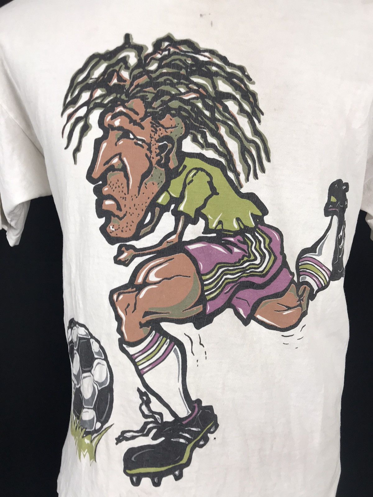 Adidas × Bob Marley Vintage 90's Bob Marley X Adidas Size US L / EU 52-54 / 3 - 2 Thumbnail