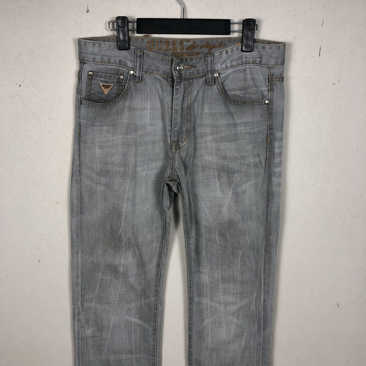 Guess Guess Premium Distressed Denim Jeans Asap Rocky Style Size US 32 / EU 48 - 5 Thumbnail