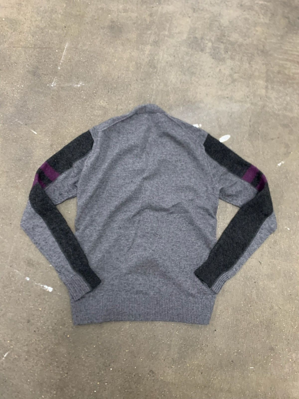 Comme des Garcons Junya Watanabe X CDG AW 2010 Color Blocked Wool Cardigan Size US M / EU 48-50 / 2 - 5 Thumbnail