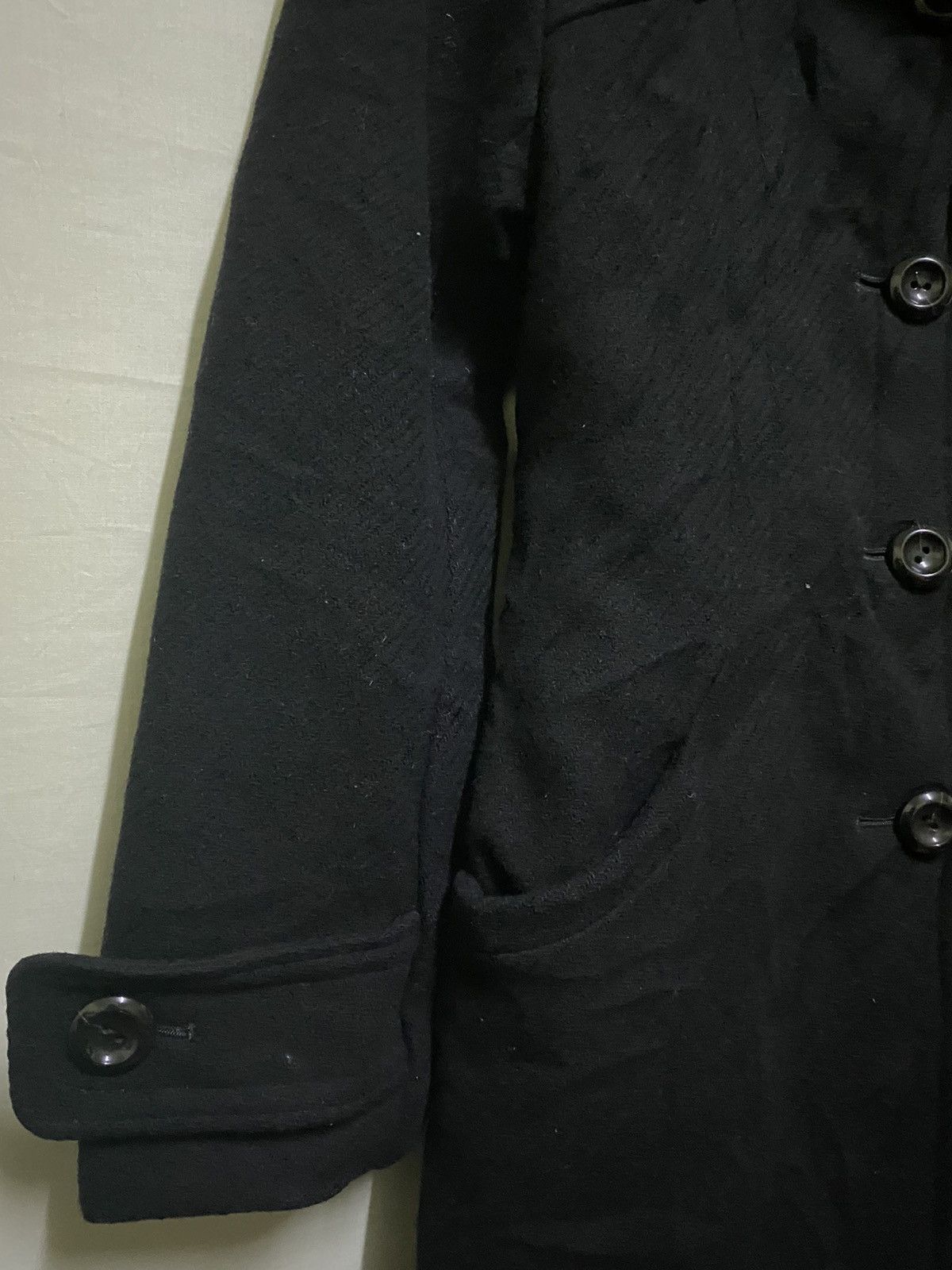 Japanese Brand × Matiere Studio Matieres Wool Long Coat Japan Size US M / EU 48-50 / 2 - 2 Thumbnail