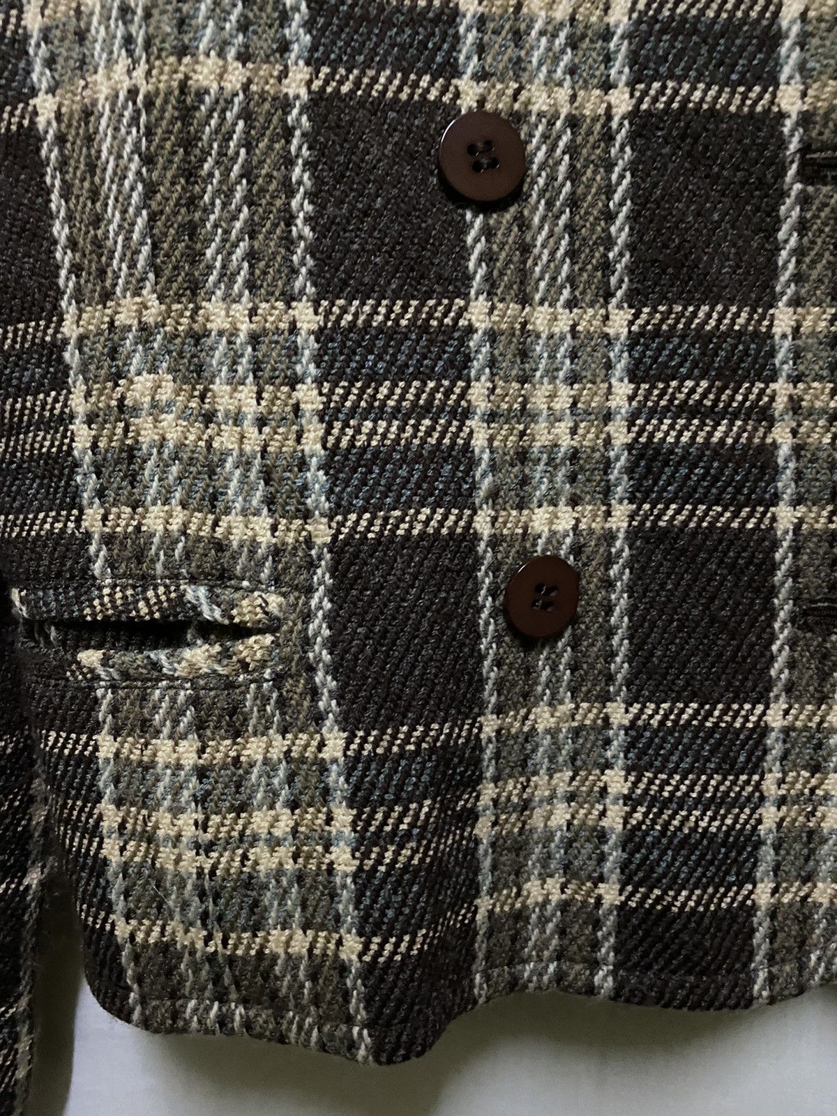 Paco Rabanne × Vintage Paco Rabanne Wool Jacket Size M / US 6-8 / IT 42-44 - 3 Thumbnail