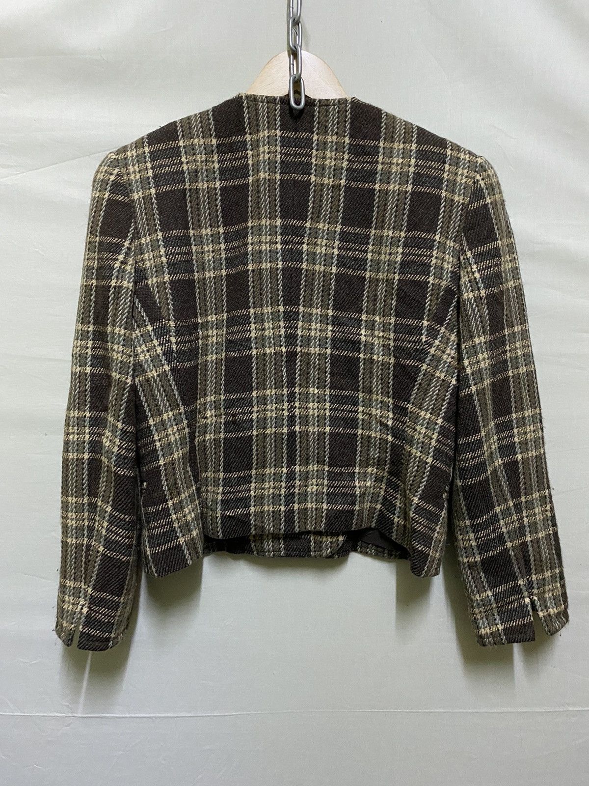 Paco Rabanne × Vintage Paco Rabanne Wool Jacket Size M / US 6-8 / IT 42-44 - 4 Thumbnail