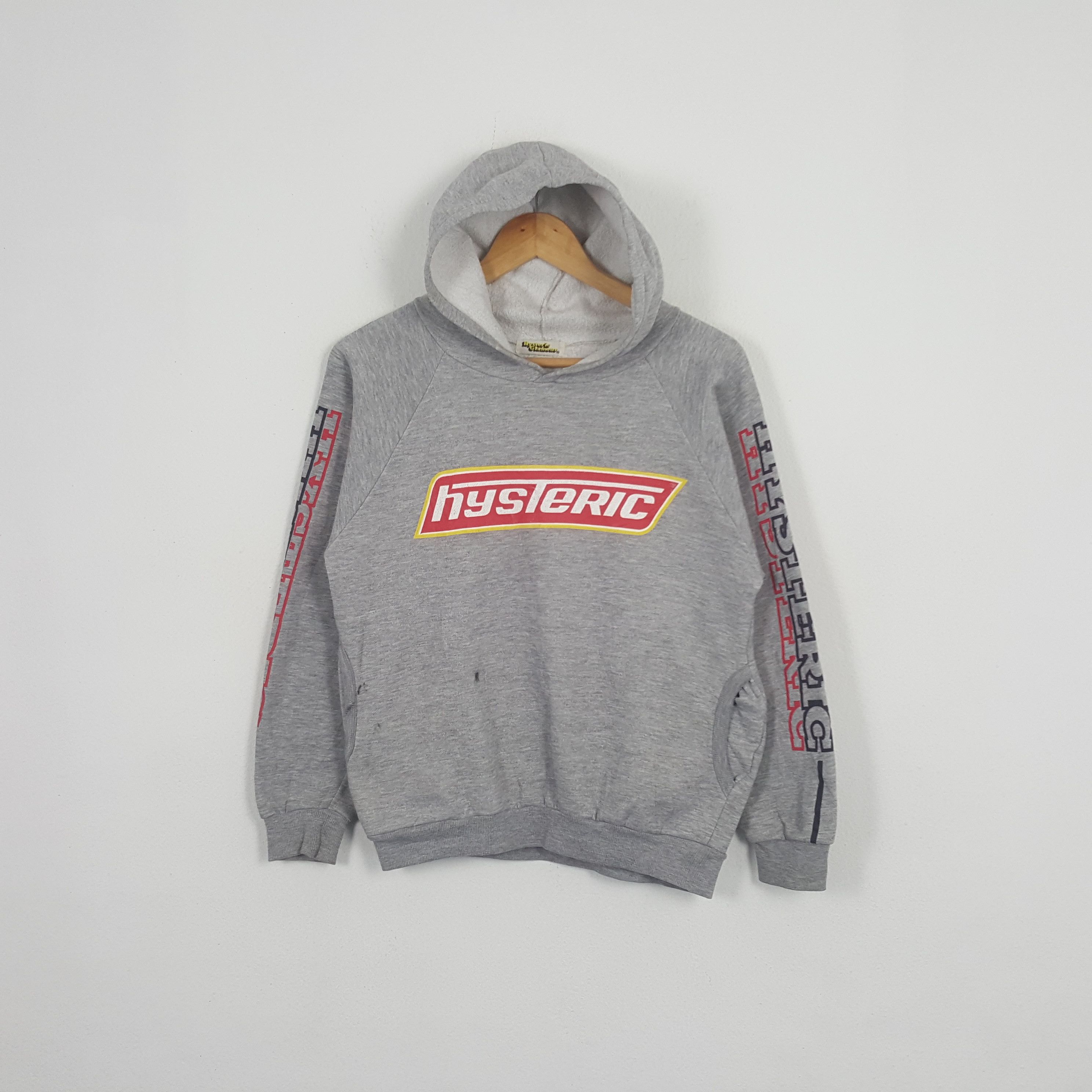 Hysteric Glamour Vintage Hysteric Glamour Backprint Custom Sweatshirt Hoodies Size US S / EU 44-46 / 1 - 3 Thumbnail