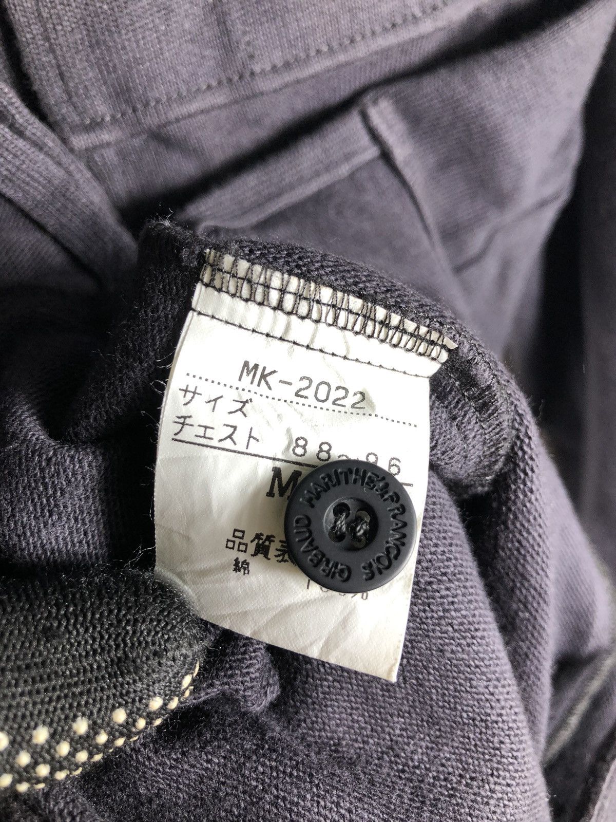 Marithe + Francois Girbaud × Vintage Marithe Francois Girbaud Button up Jacket Size US M / EU 48-50 / 2 - 9 Thumbnail