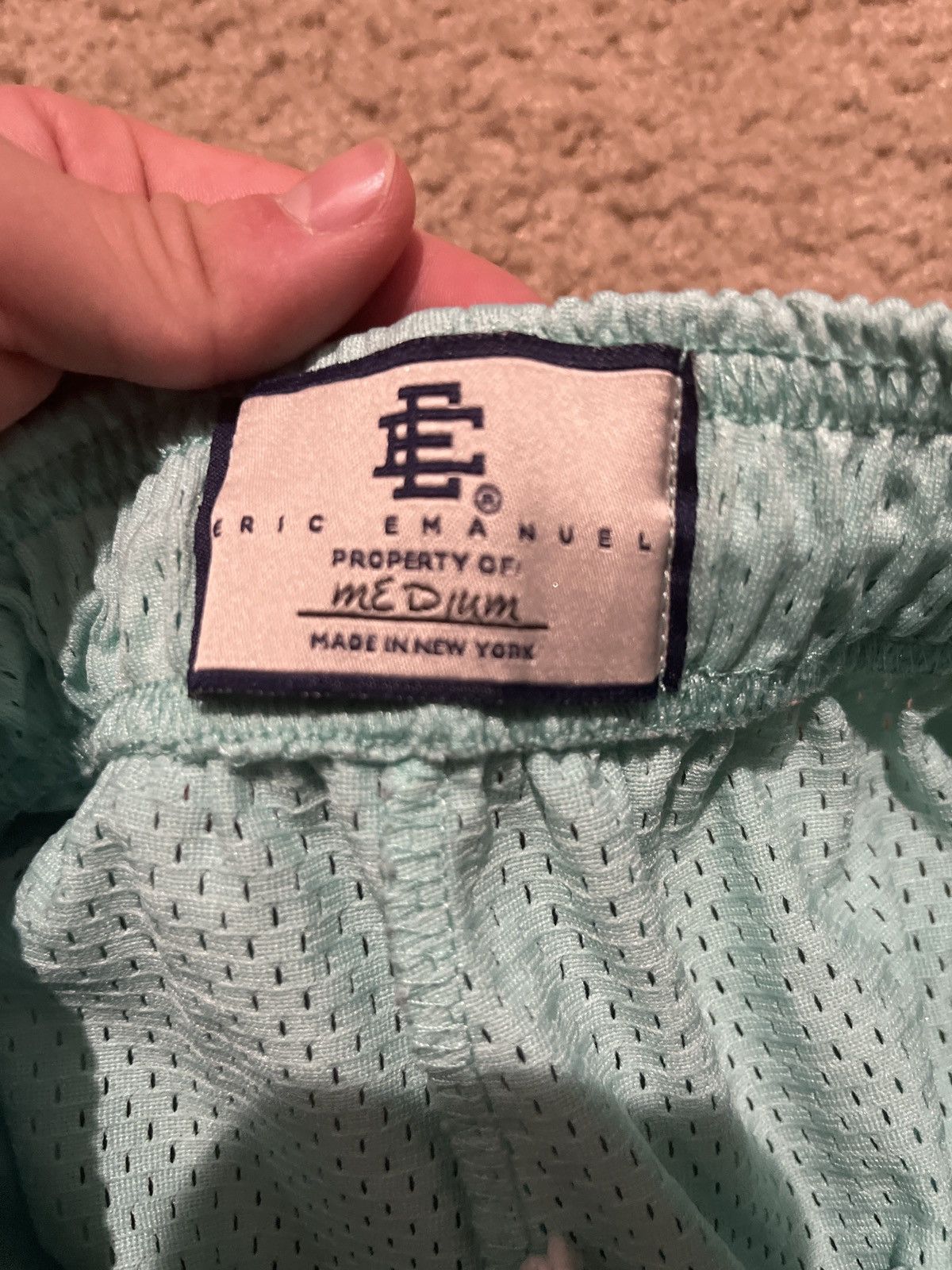 Eric Emanuel EE Teal mesh shorts Size US 34 / EU 50 - 3 Thumbnail