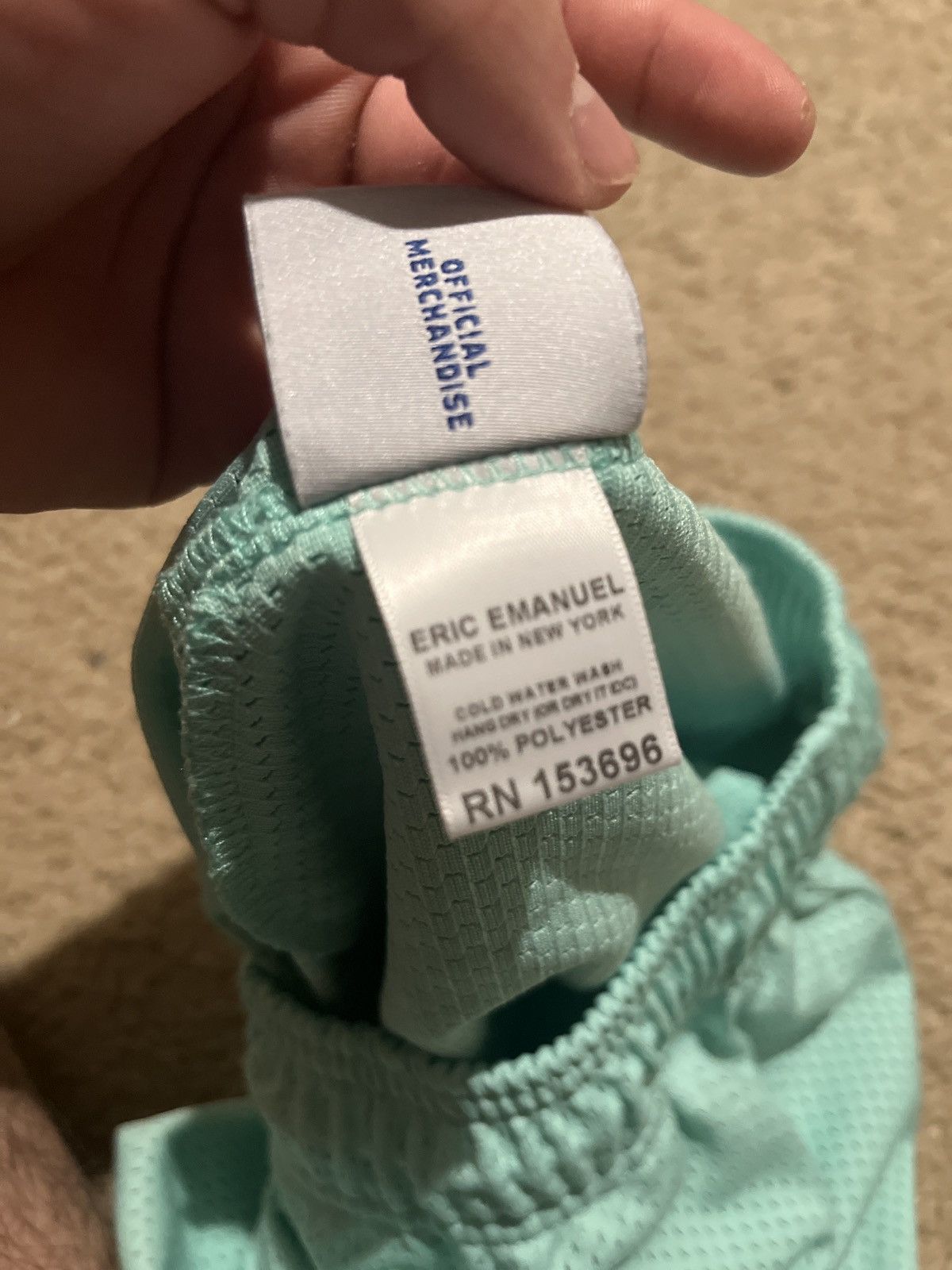Eric Emanuel EE Teal mesh shorts Size US 34 / EU 50 - 5 Thumbnail