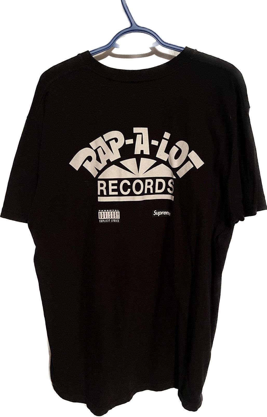 トップス Supreme RAP-A-LOT RECORDS GETO BOYS Tee NWT Supreme Rap A Lot Records Geto Boys Photo T-Shirt Blue L