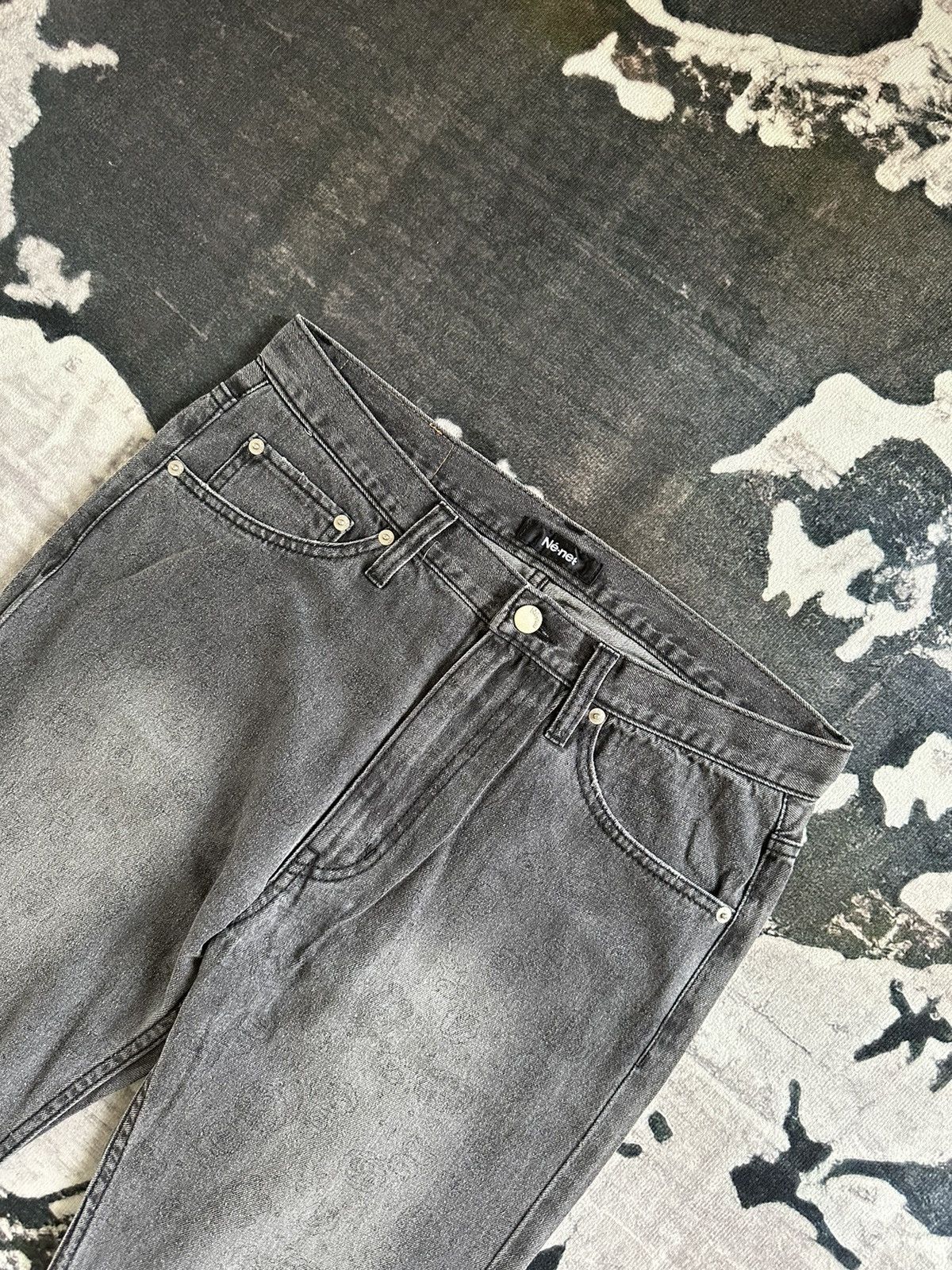 Issey Miyake AW2016 Ne-net x Suzuki Hiroyuki art denim Size US 32 / EU 48 - 5 Thumbnail