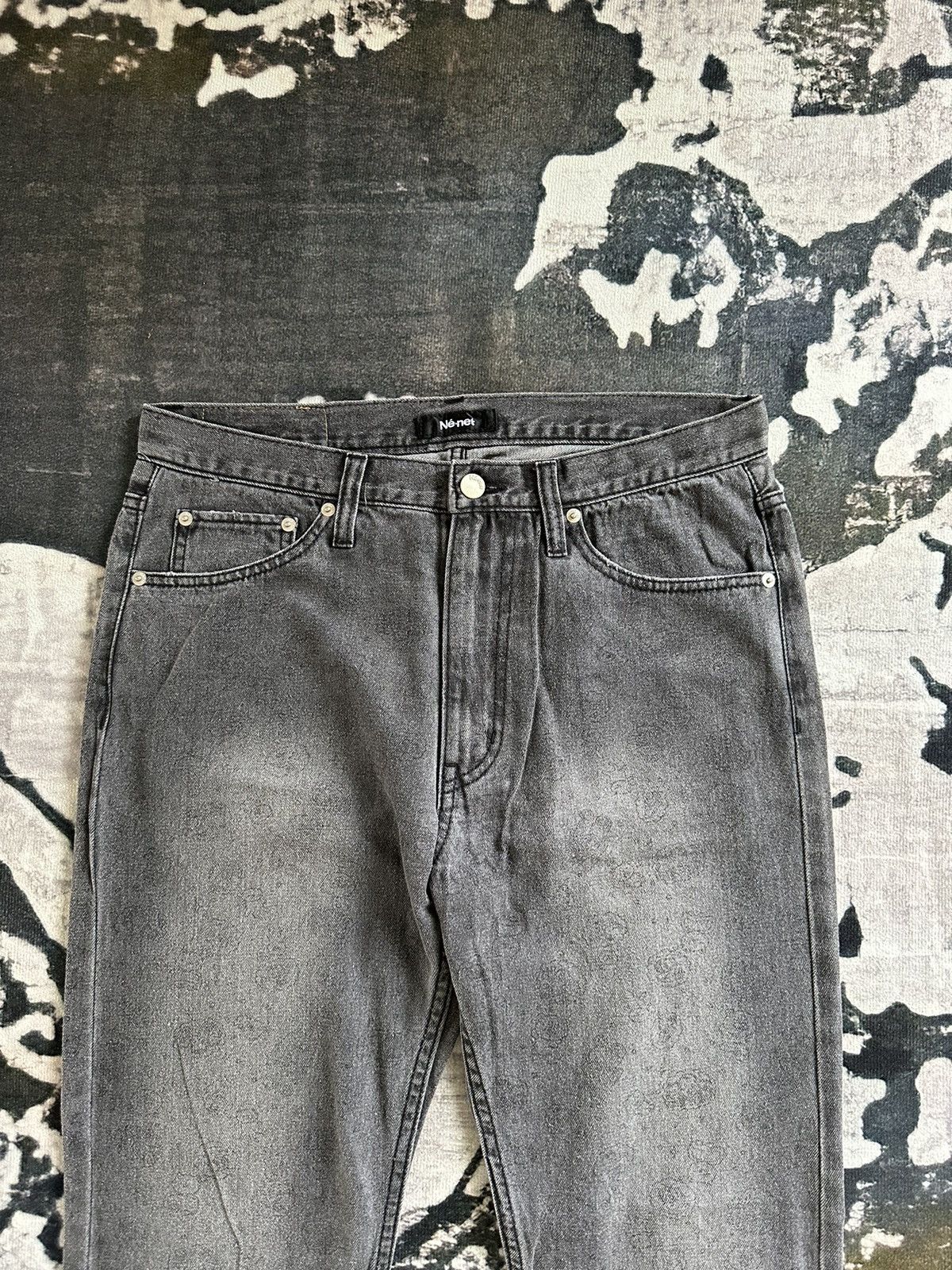 Issey Miyake AW2016 Ne-net x Suzuki Hiroyuki art denim Size US 32 / EU 48 - 4 Thumbnail
