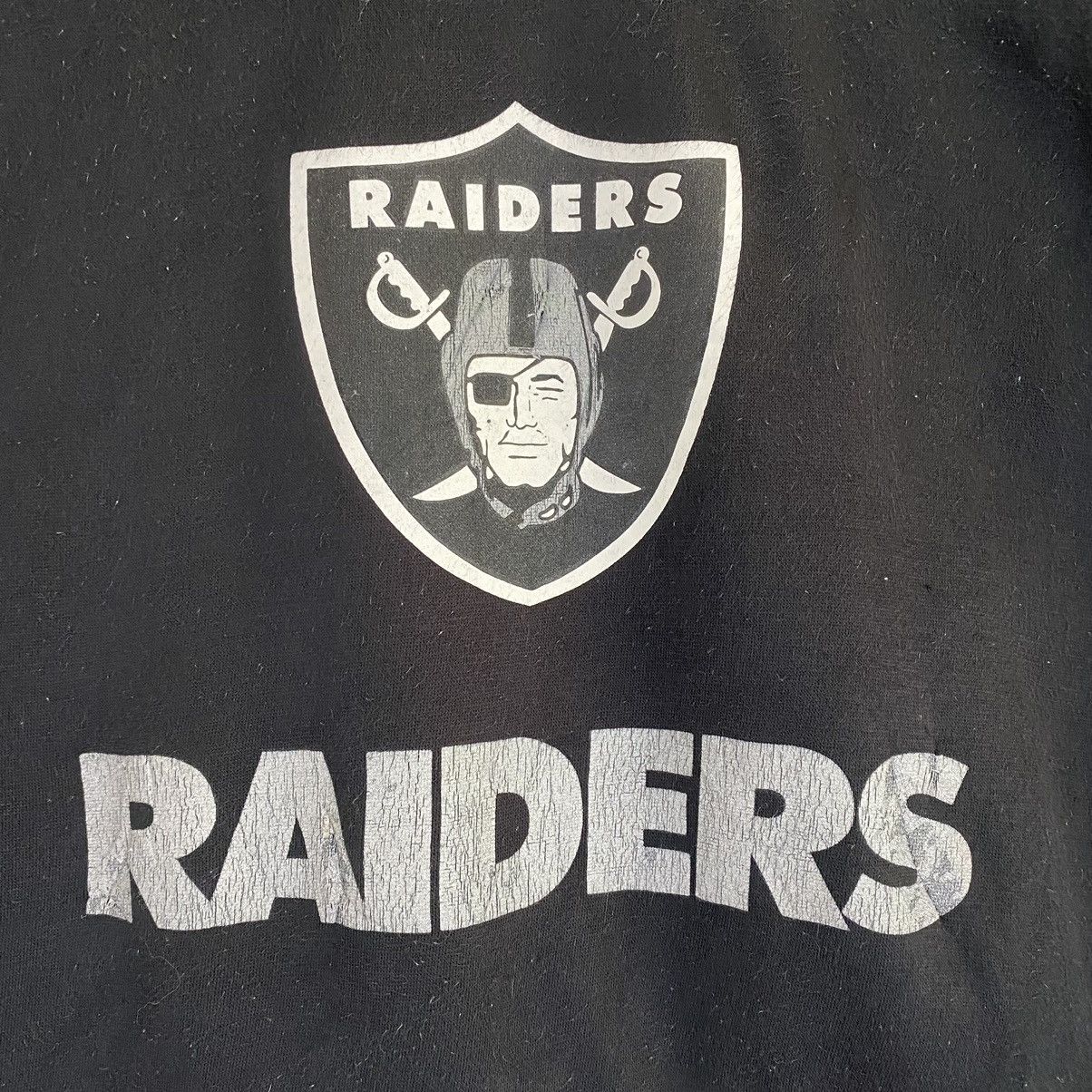 NFL × Vintage Vintage NFL Los Angeles Raiders Big Logo Crewneck Sweatshirt Size US S / EU 44-46 / 1 - 5 Thumbnail