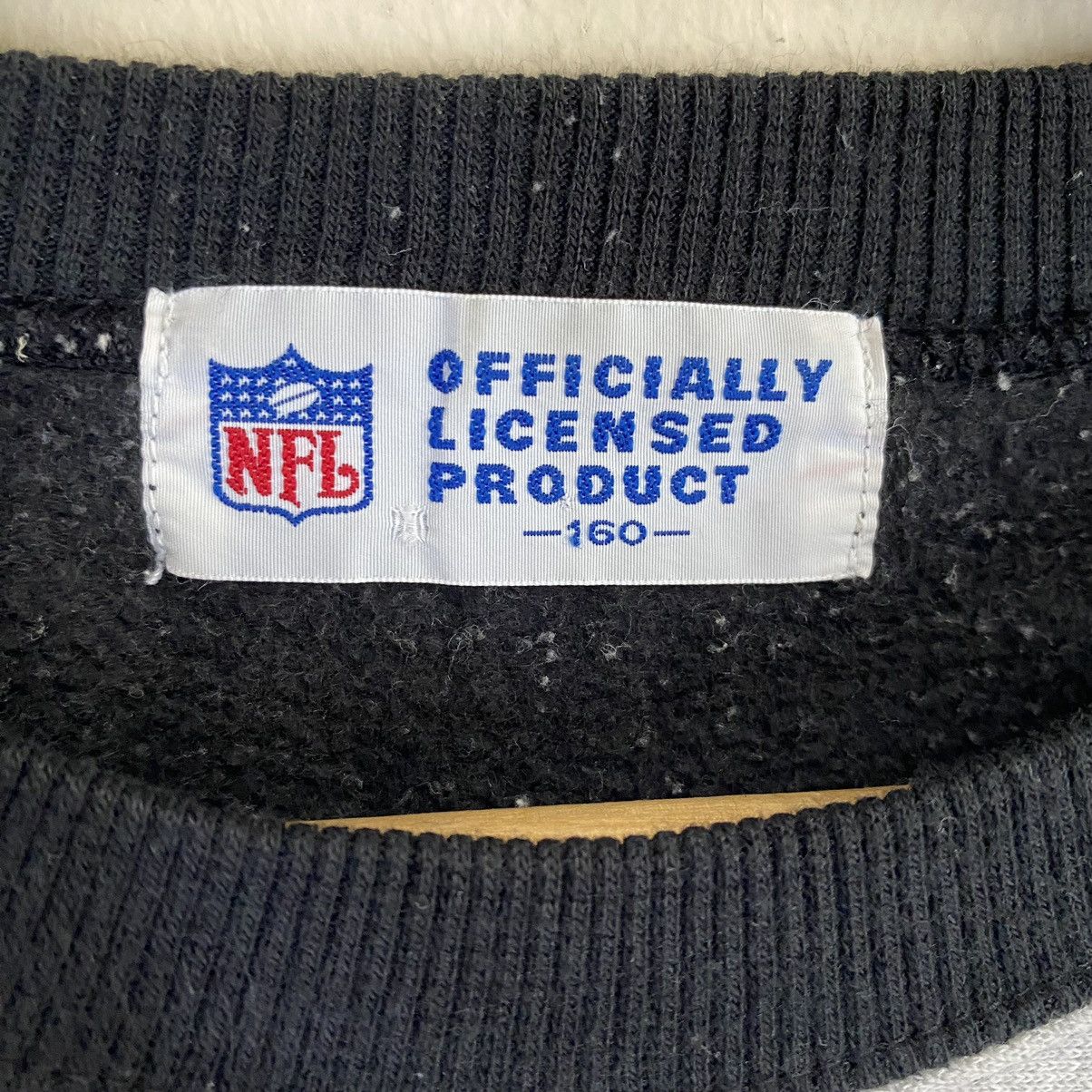 NFL × Vintage Vintage NFL Los Angeles Raiders Big Logo Crewneck Sweatshirt Size US S / EU 44-46 / 1 - 8 Thumbnail