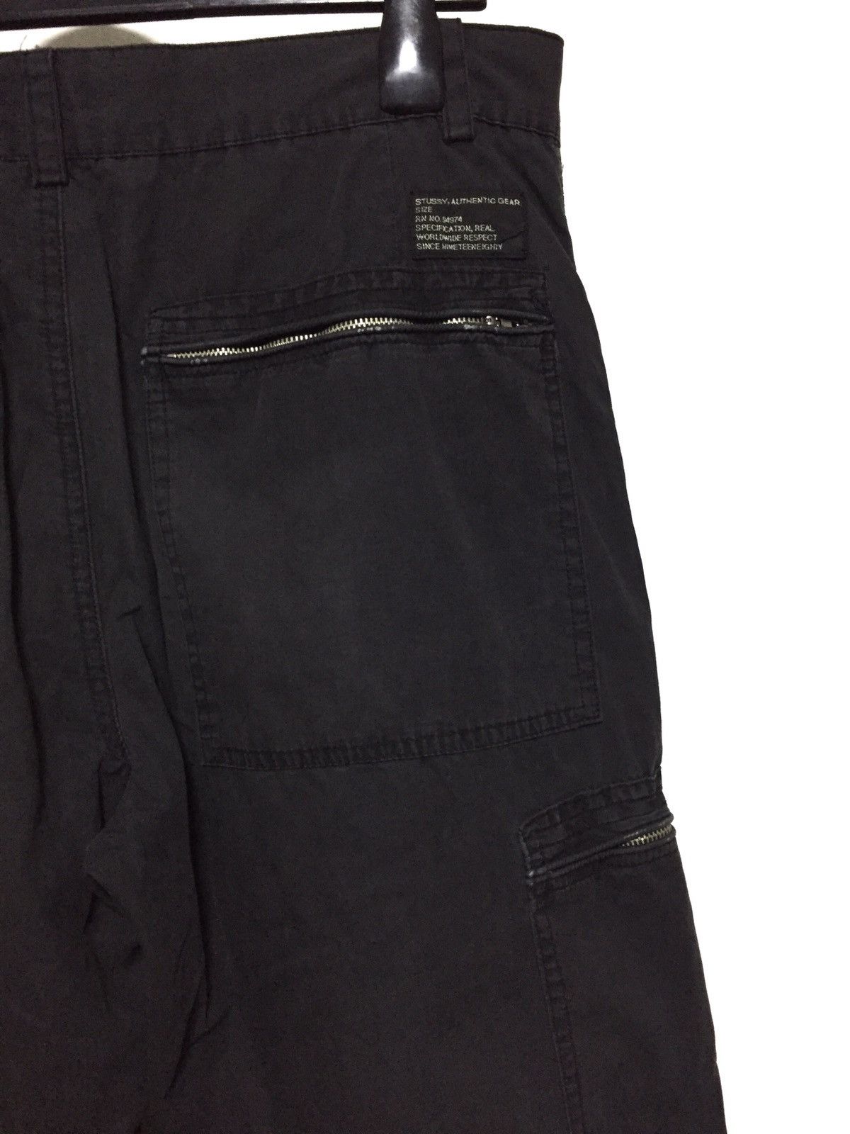Stussy × Vintage Stussy Authentic Gear Multiple Pockets Zipper Size US 34 / EU 50 - 7 Thumbnail