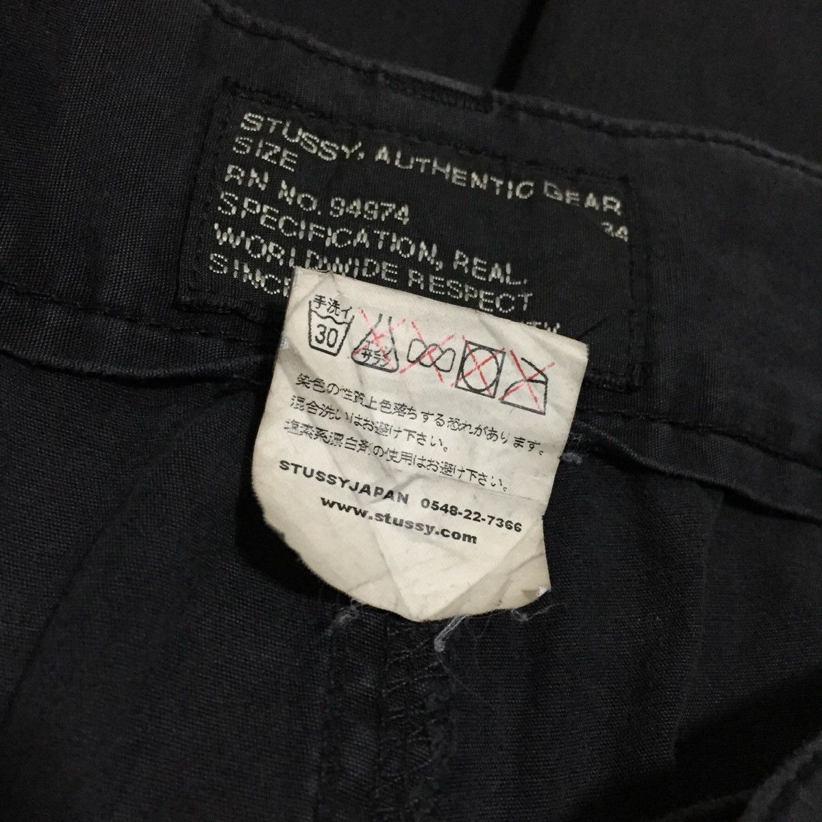 Stussy × Vintage Stussy Authentic Gear Multiple Pockets Zipper Size US 34 / EU 50 - 9 Thumbnail