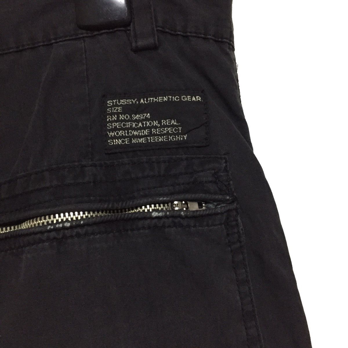 Stussy × Vintage Stussy Authentic Gear Multiple Pockets Zipper Size US 34 / EU 50 - 8 Thumbnail