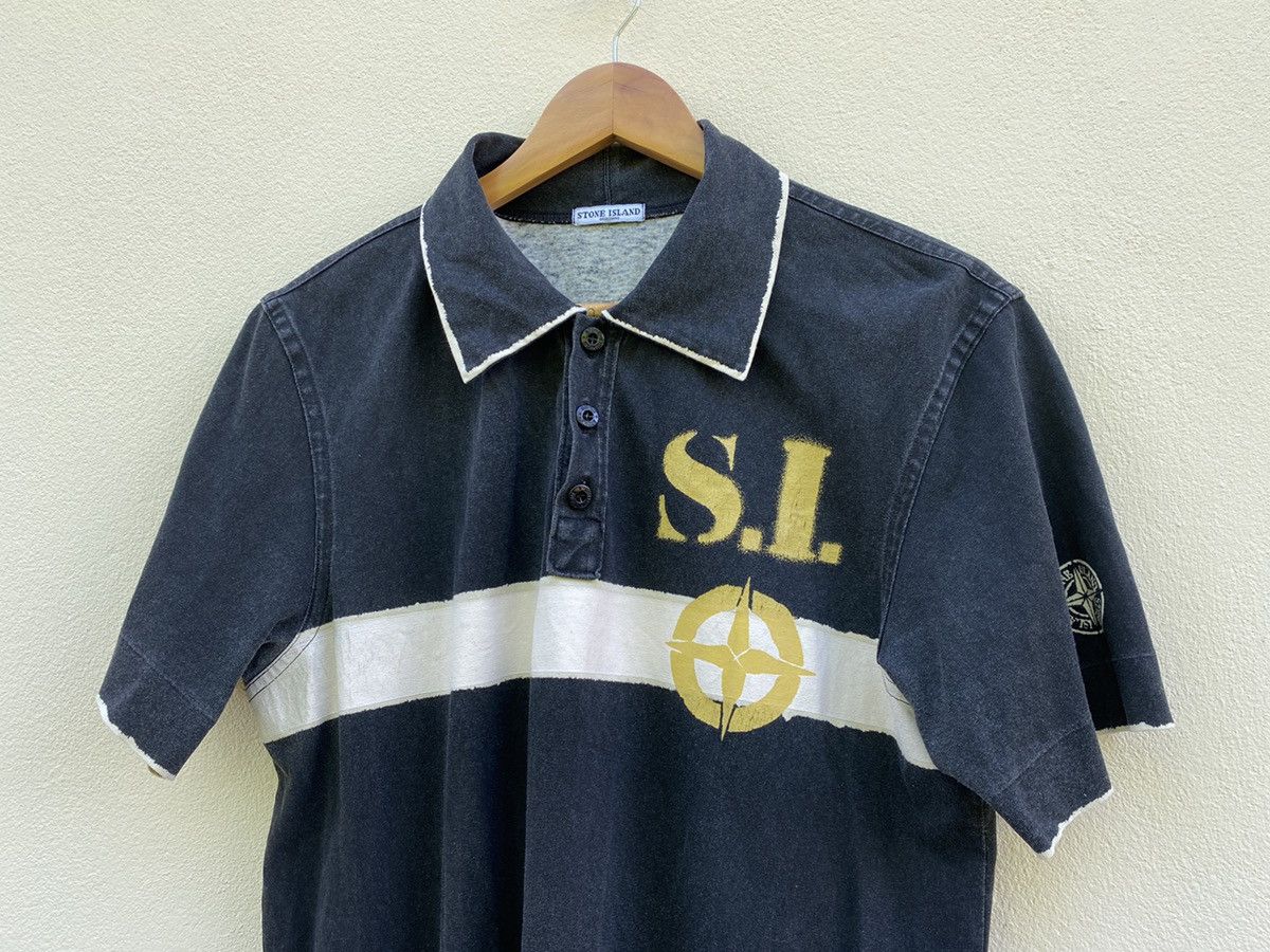 Stone Island × Vintage Vintage Stone Island SI Casual OG Logo Size US L / EU 52-54 / 3 - 3 Thumbnail