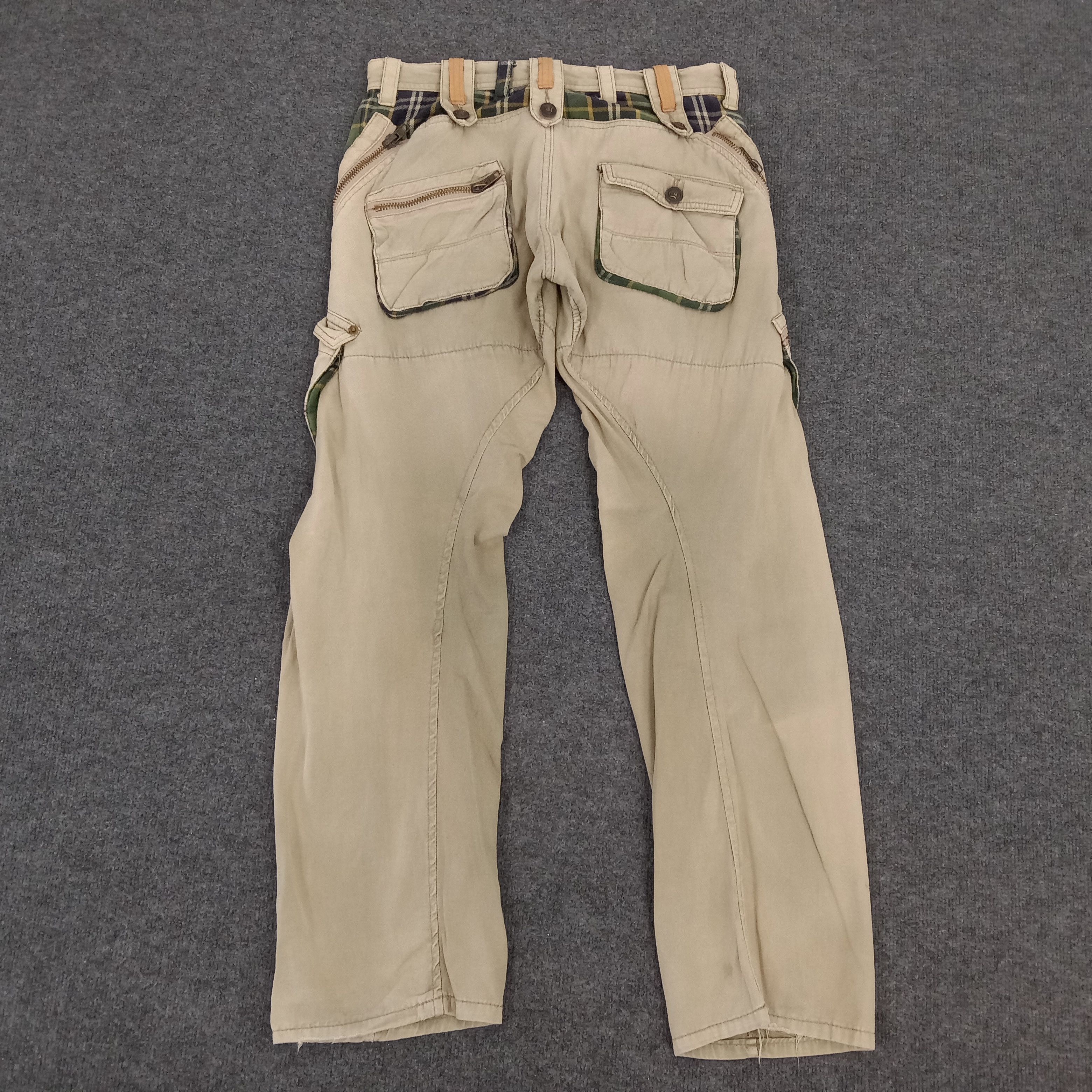 Japanese Brand × Vintage Breath Mint Bootcut Cargo Rare Pants Size US 32 / EU 48 - 2 Thumbnail