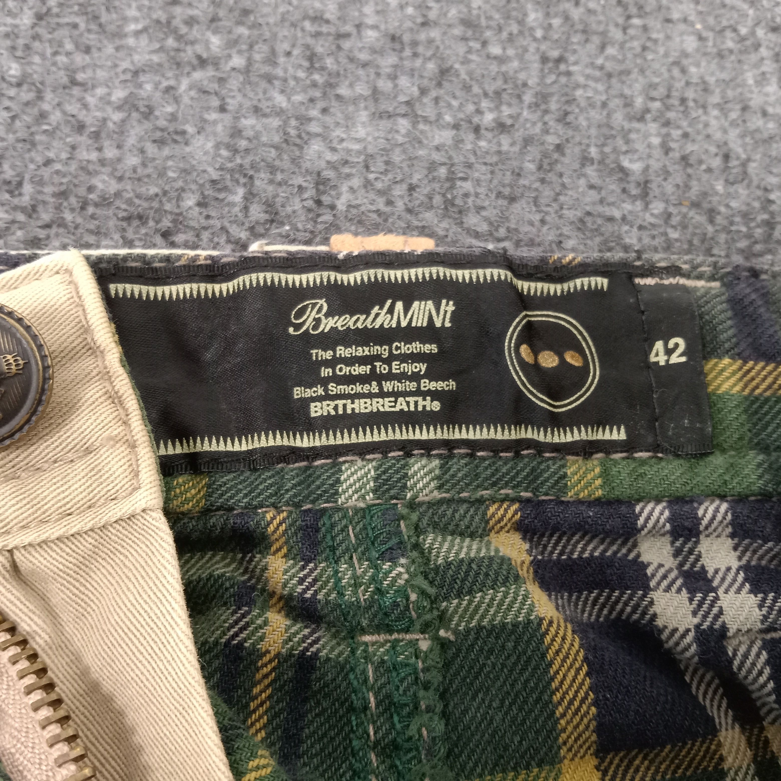 Japanese Brand × Vintage Breath Mint Bootcut Cargo Rare Pants Size US 32 / EU 48 - 8 Thumbnail