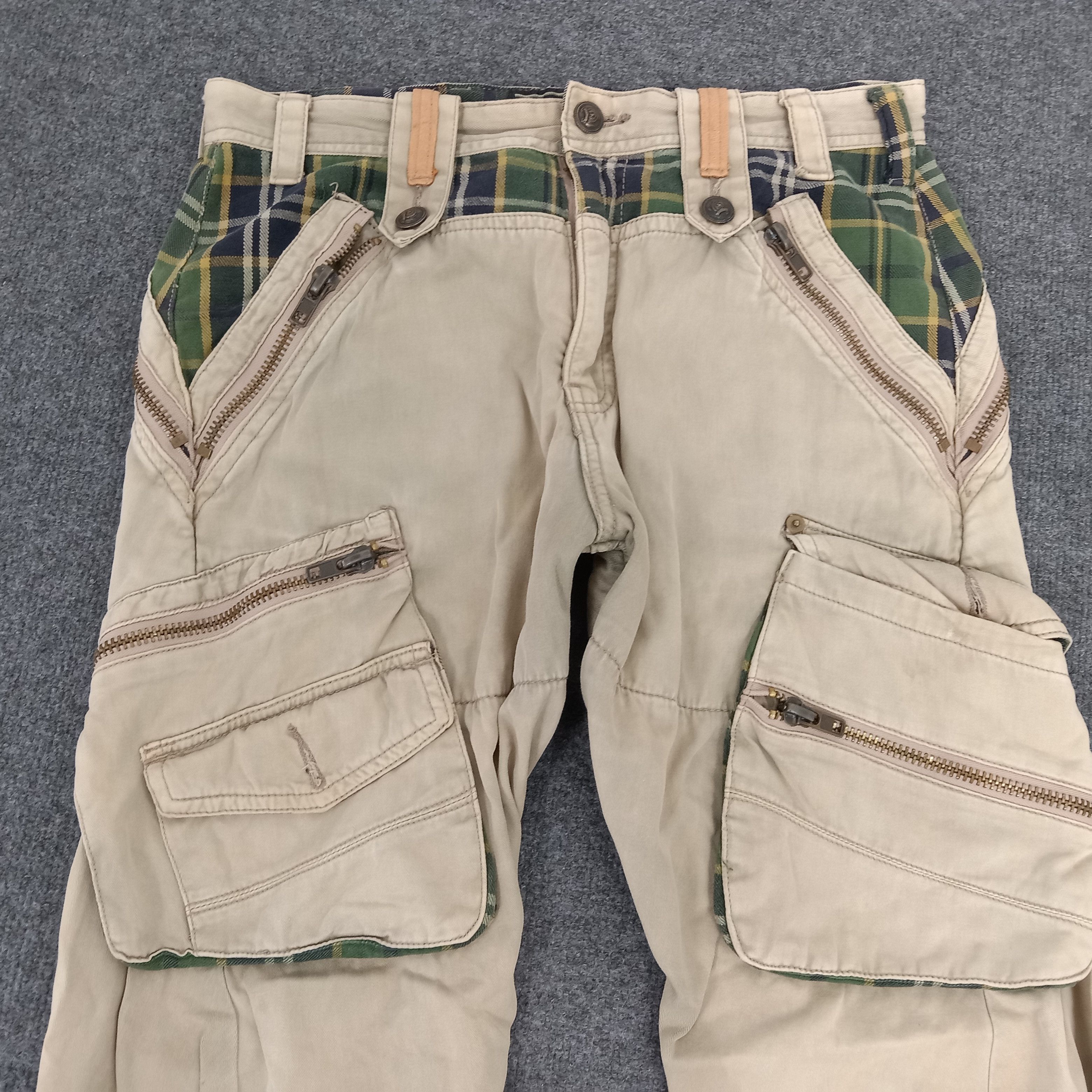 Japanese Brand × Vintage Breath Mint Bootcut Cargo Rare Pants Size US 32 / EU 48 - 4 Thumbnail