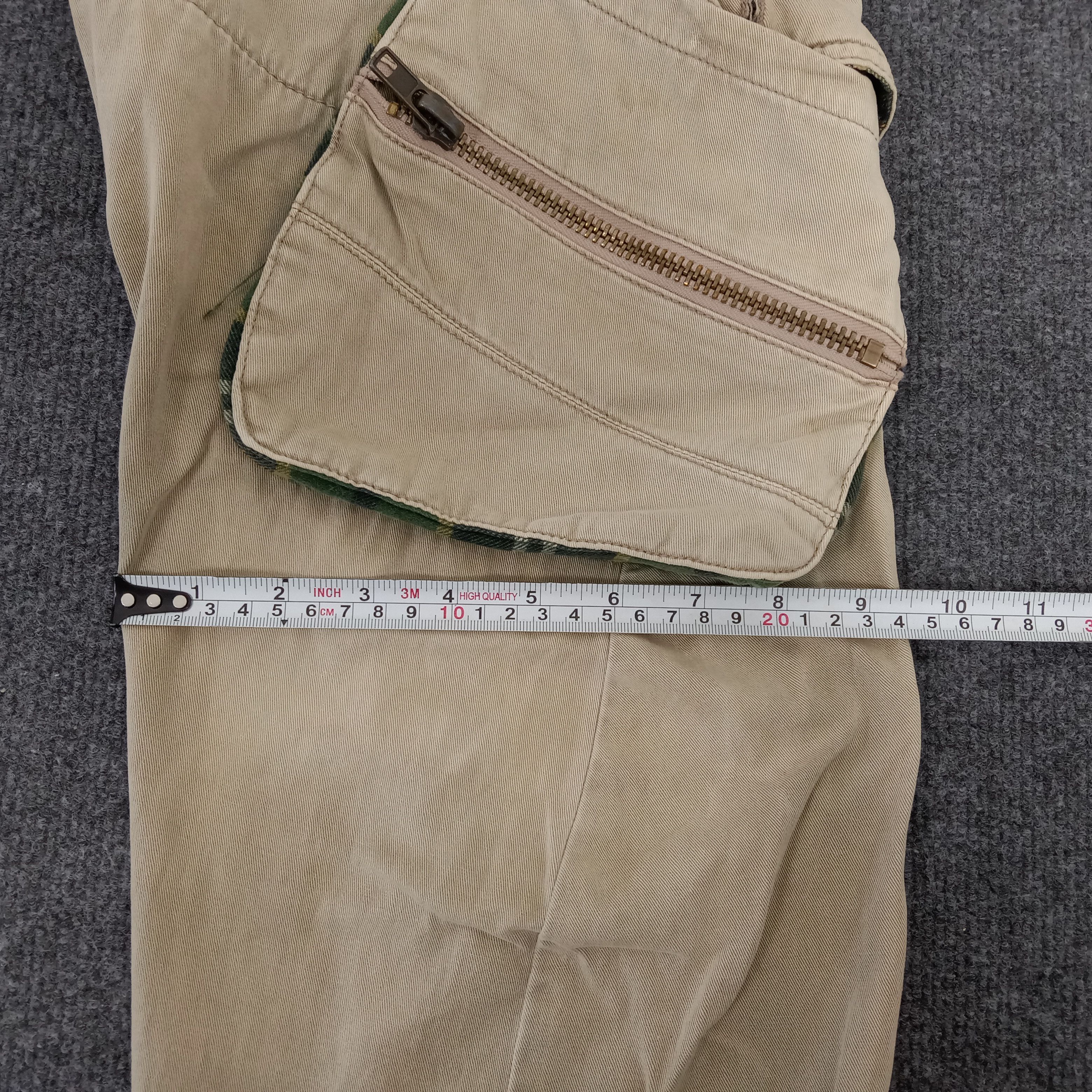 Japanese Brand × Vintage Breath Mint Bootcut Cargo Rare Pants Size US 32 / EU 48 - 18 Thumbnail