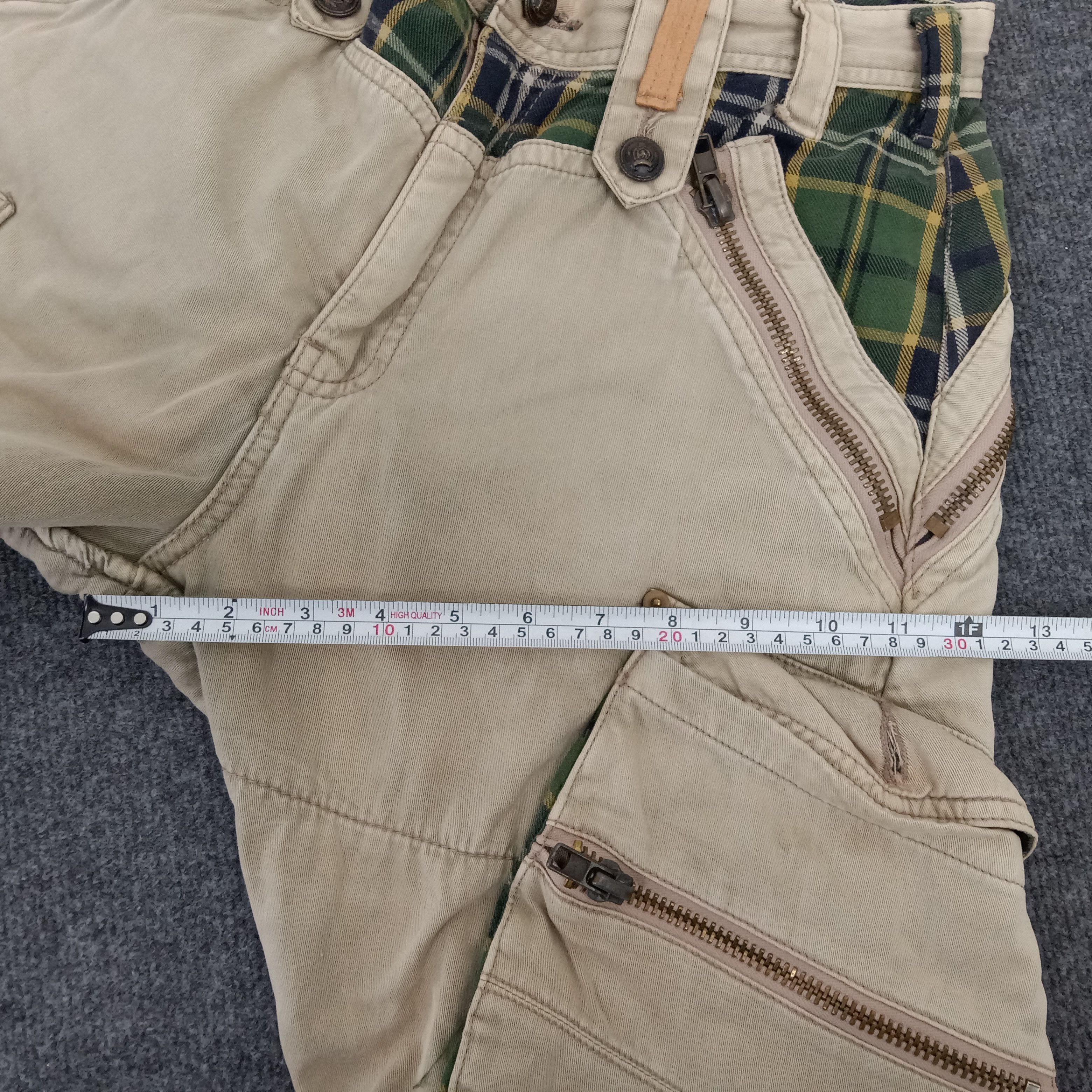 Japanese Brand × Vintage Breath Mint Bootcut Cargo Rare Pants Size US 32 / EU 48 - 17 Thumbnail