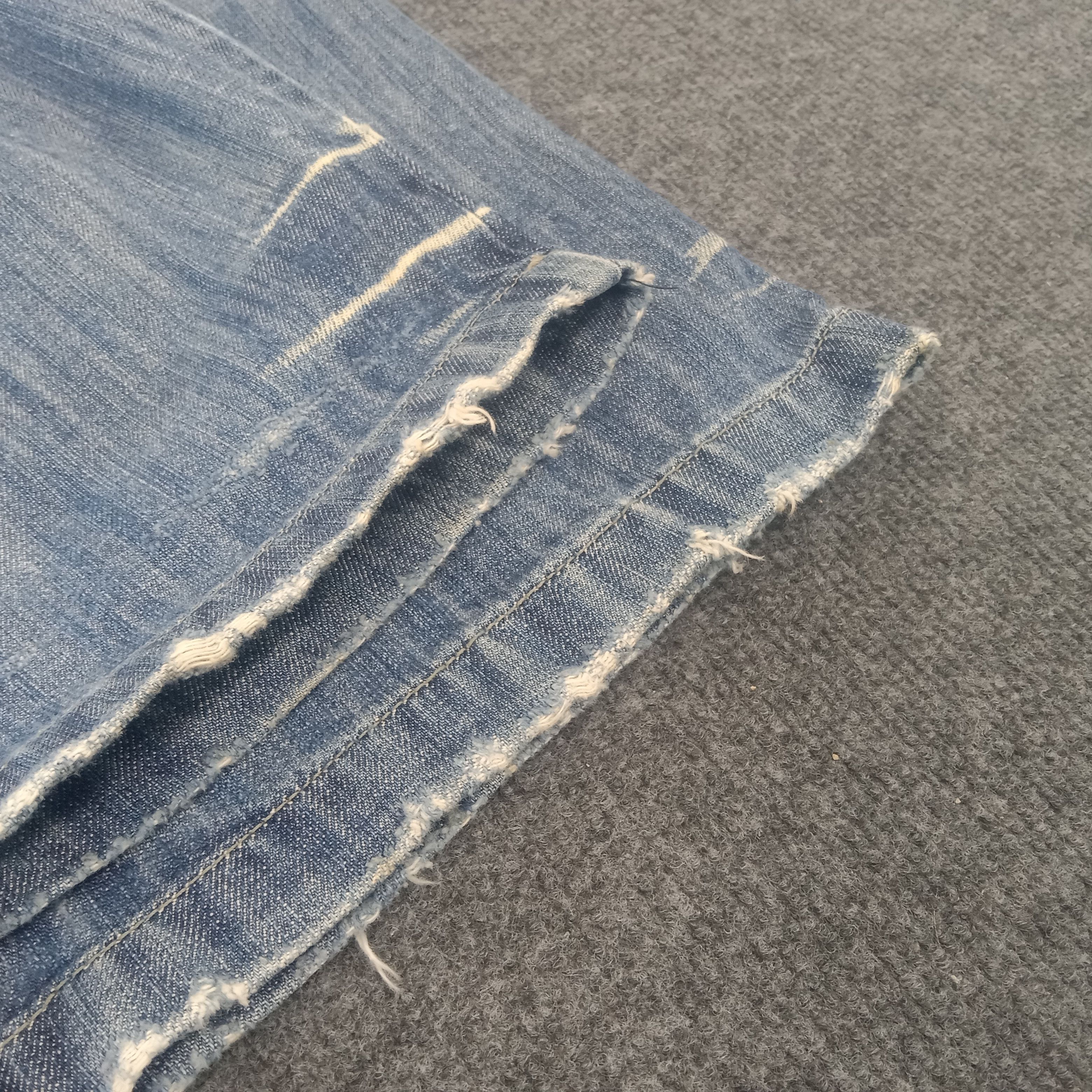 Designer × Japanese Brand BLUE LUIS MultiPocket Military Style Denim Jeans Size US 32 / EU 48 - 12 Thumbnail