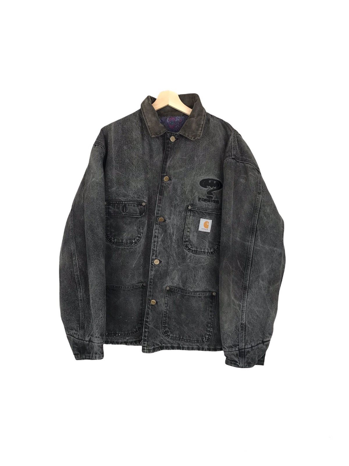 Vintage 1995 Carhartt x Batman Forever Denim Jacket | Grailed