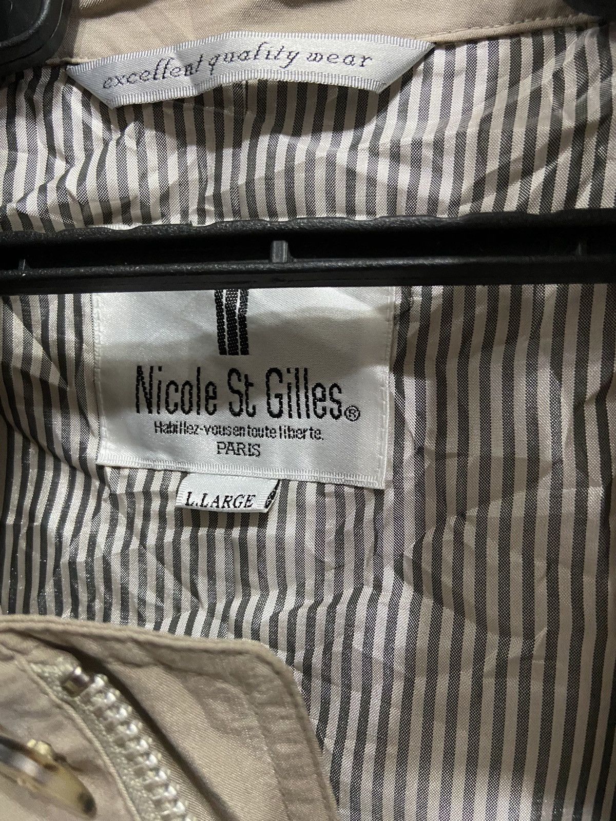 Japanese Brand Nicole St Gilles Jacket japan Size US L / EU 52-54 / 3 - 3 Thumbnail